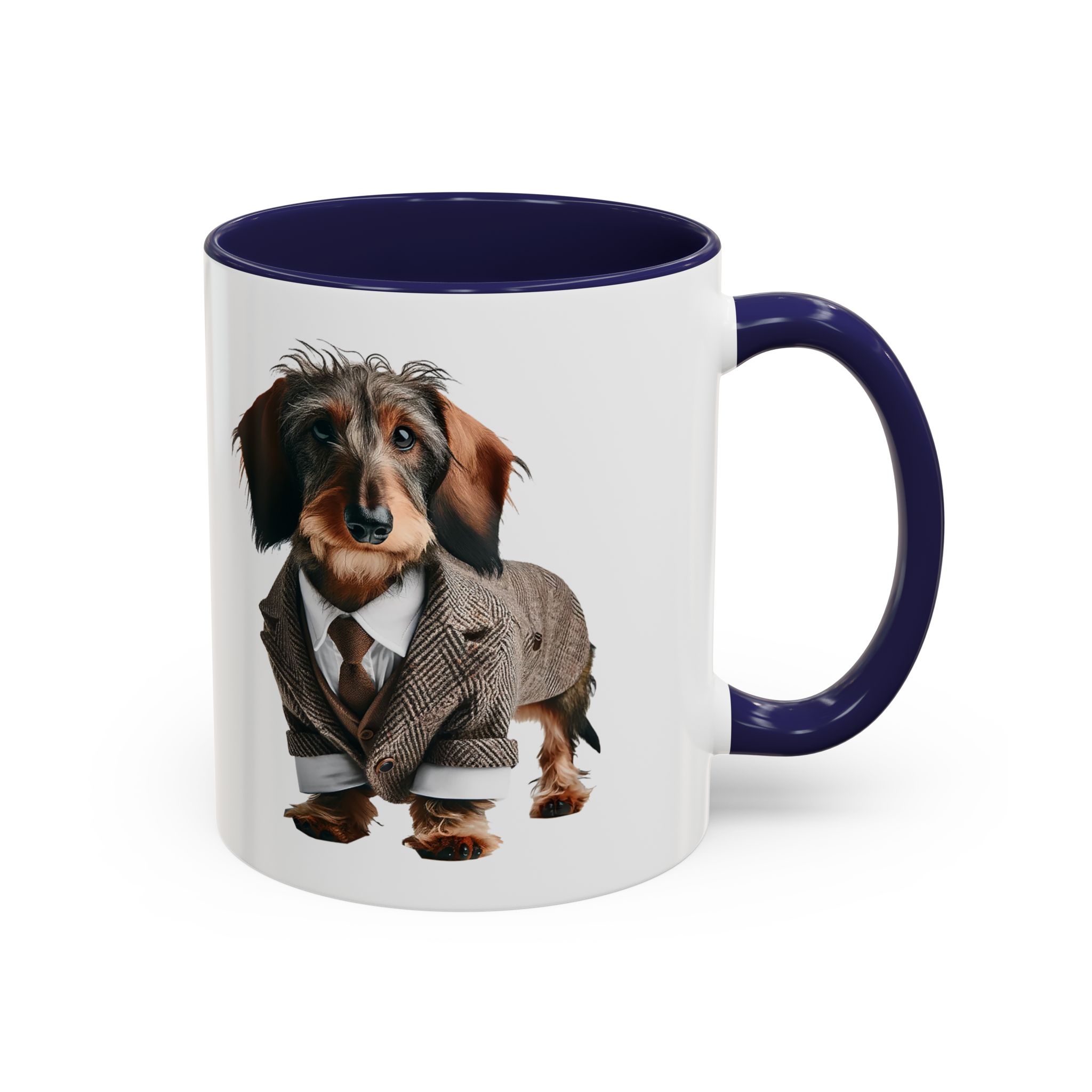 Office mug Dachshund coffee Cup Dog love gift for her unique mug boho tea cup puppy design pet accessory - Image 5
