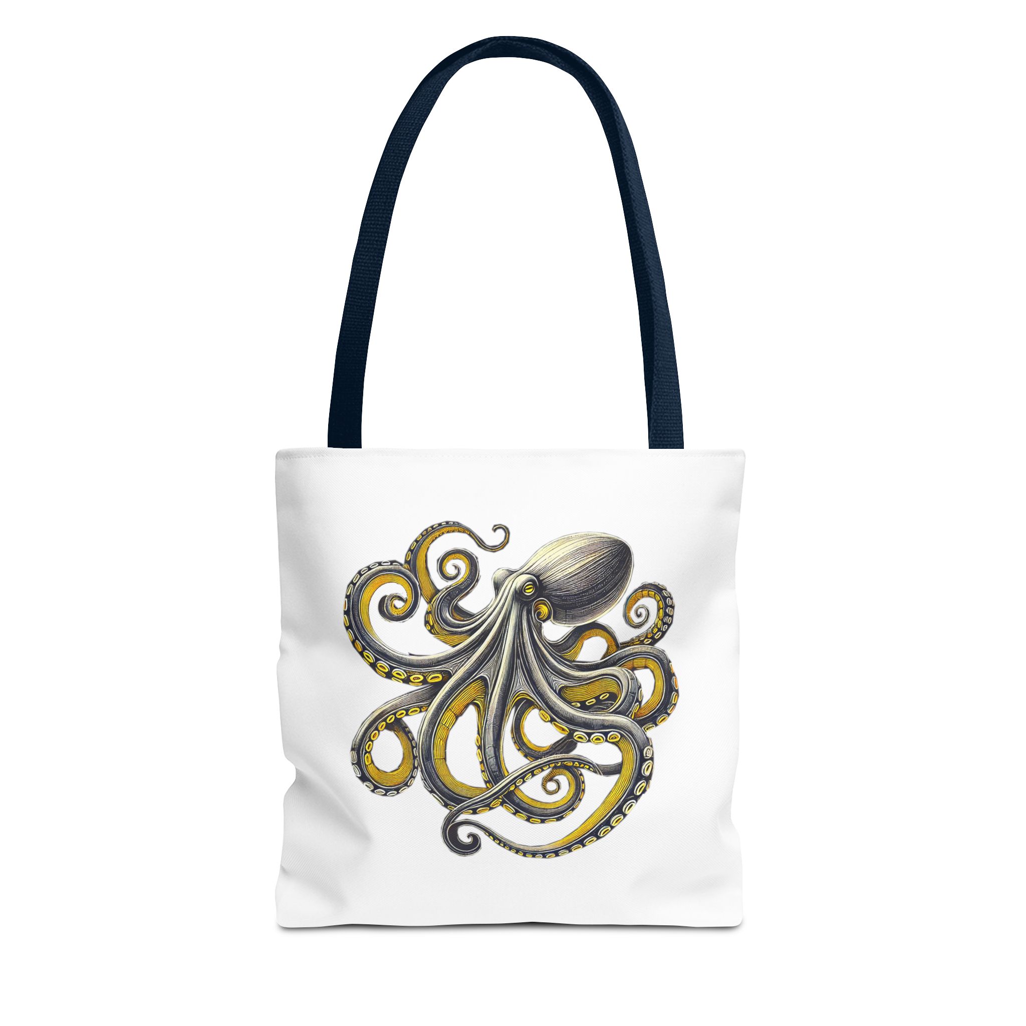Octopus Tote bag – Boho Octopus purse – Retro handbag japanese print - Image 25
