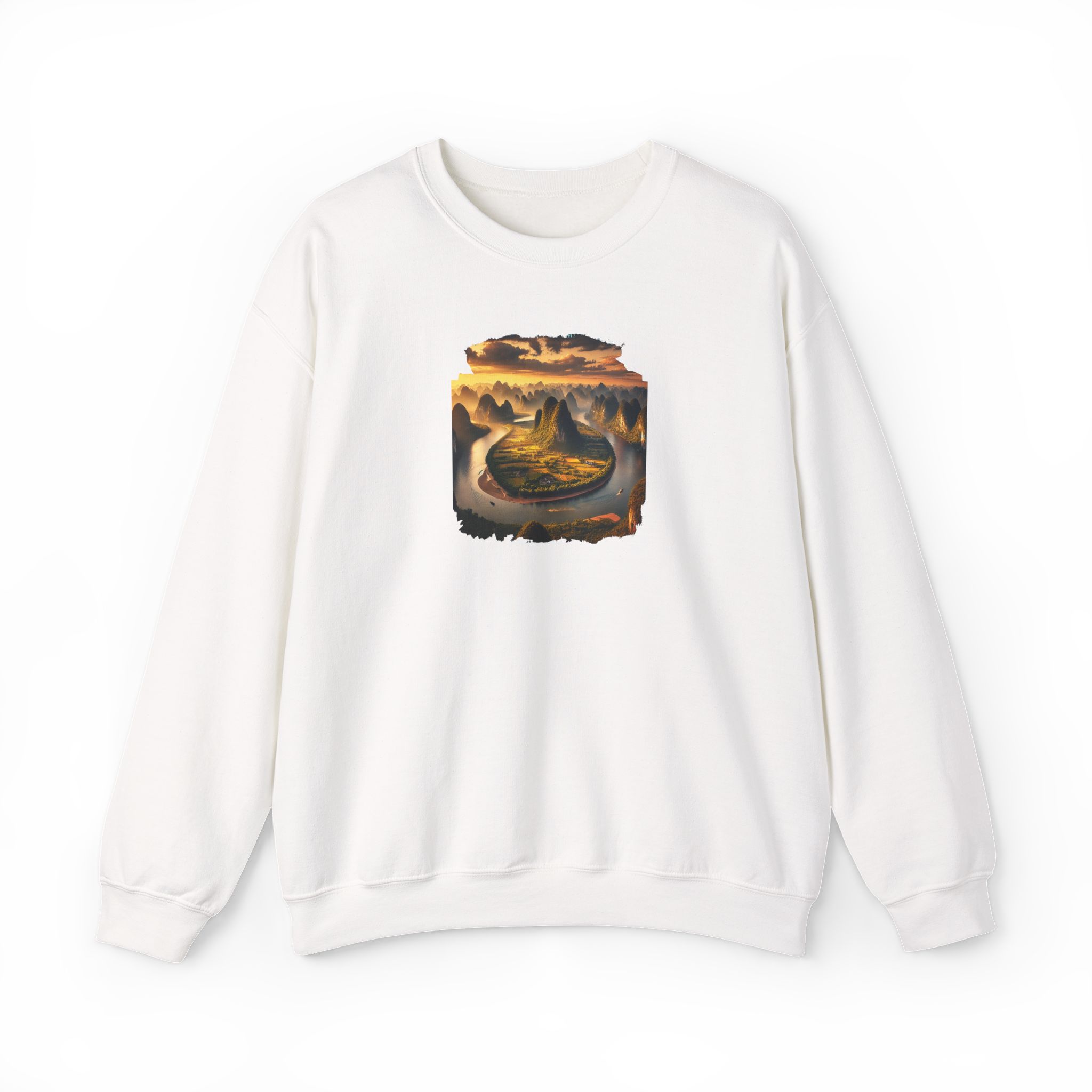 China sweatshirt – Asia sweatshirt – Nature Sweatshirt asia print - Image 4