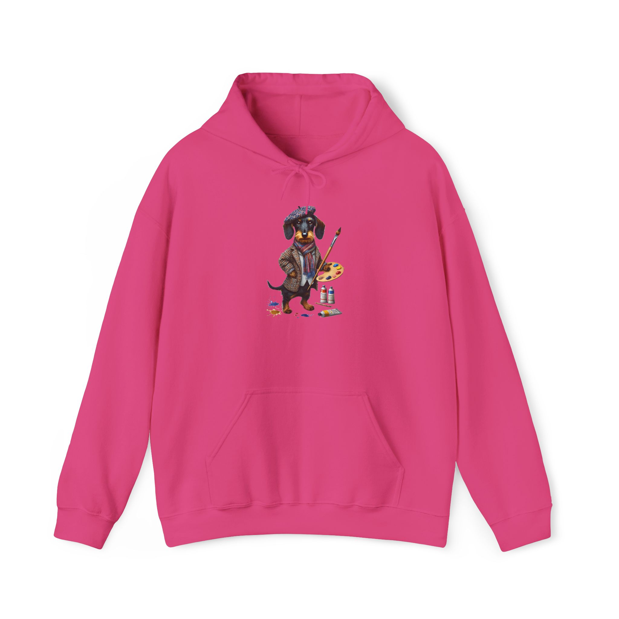 Dachshund Hoodie – Cute Dog Hoodie – Boho Dog Sweatshirt dachshund print - Image 34