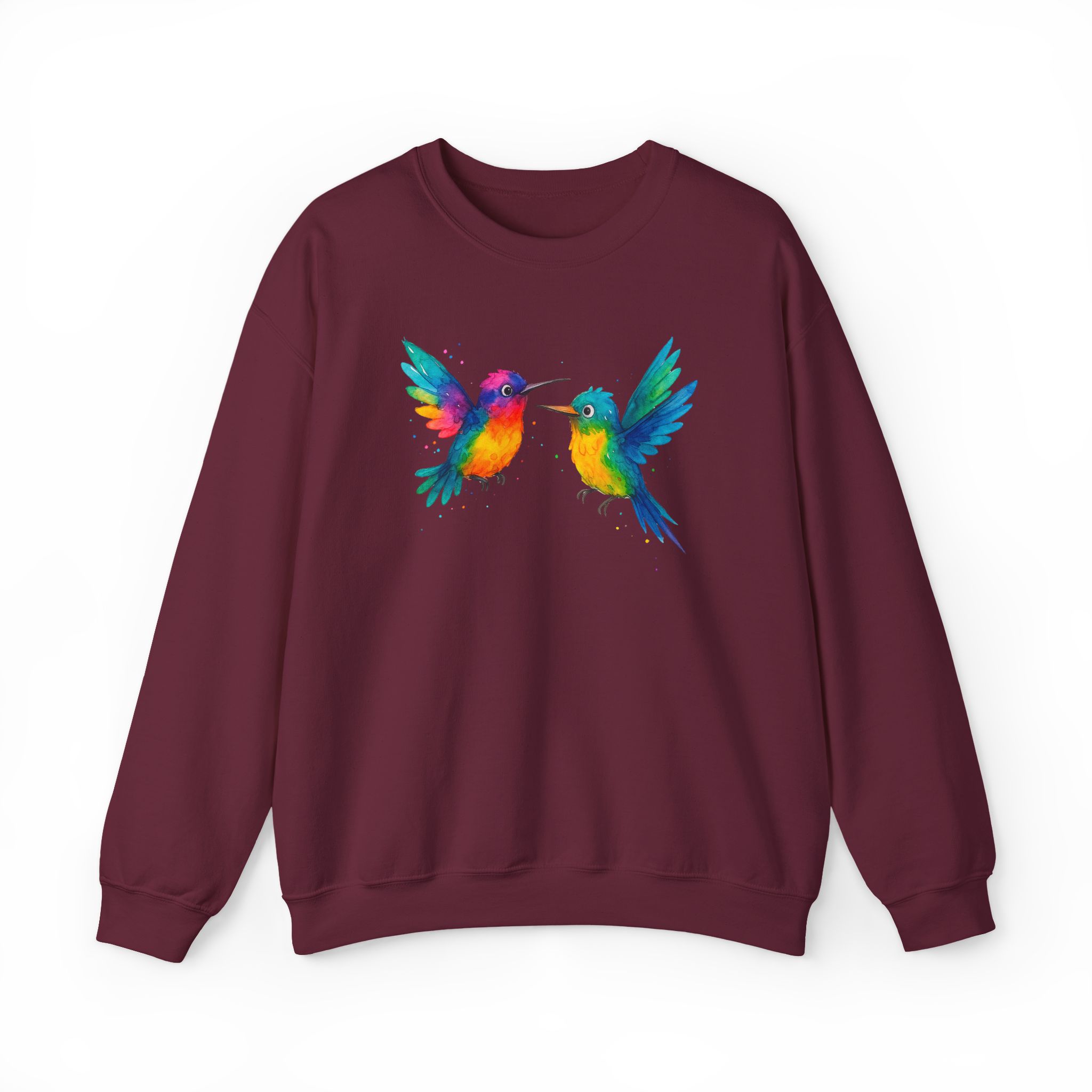 Colibri sweatshirt – Cute Bird sweatshirt – humming Bird sweater nature print - Image 16