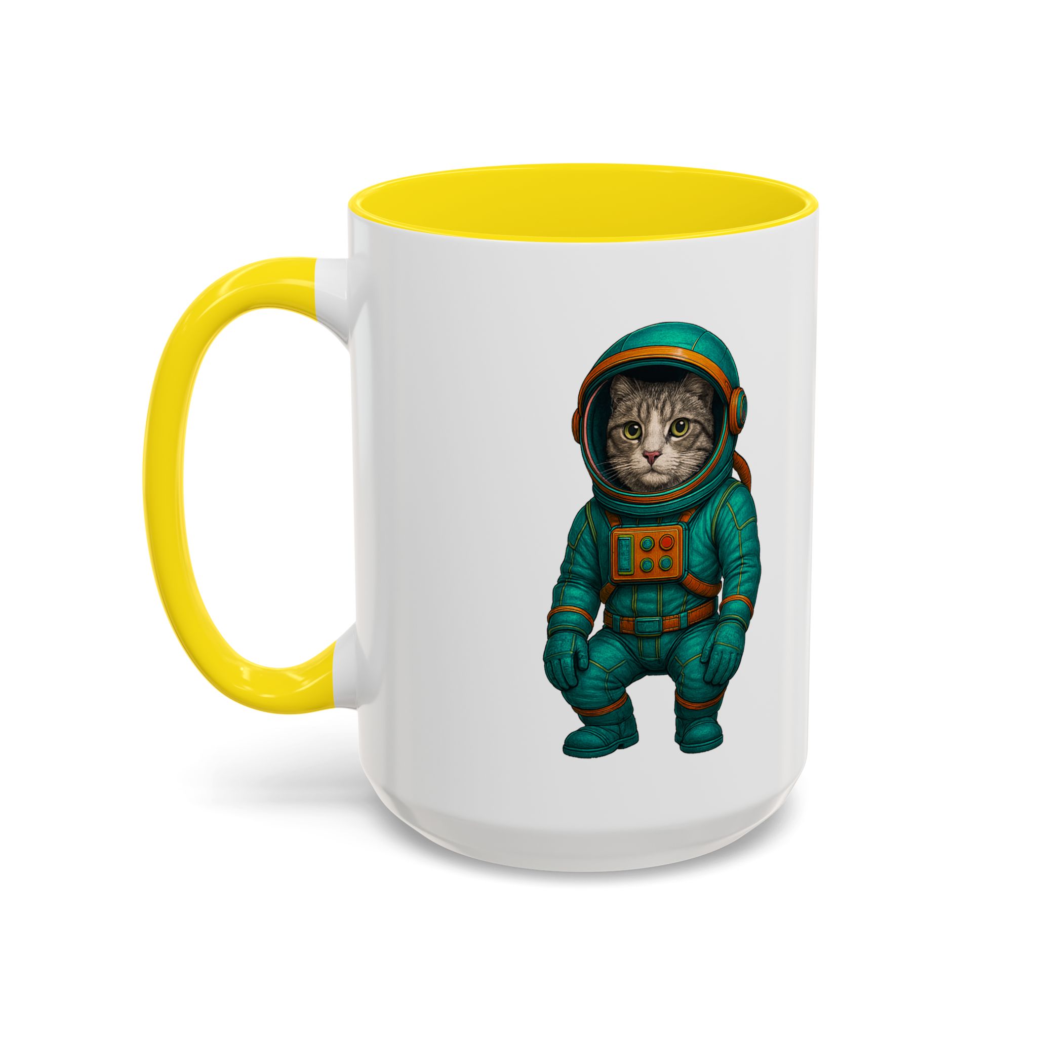 Coffee Mug funny Cat lover boho Mug Cat astronaut tea cup pet unique accessory kitten gift for her - Imagen 62