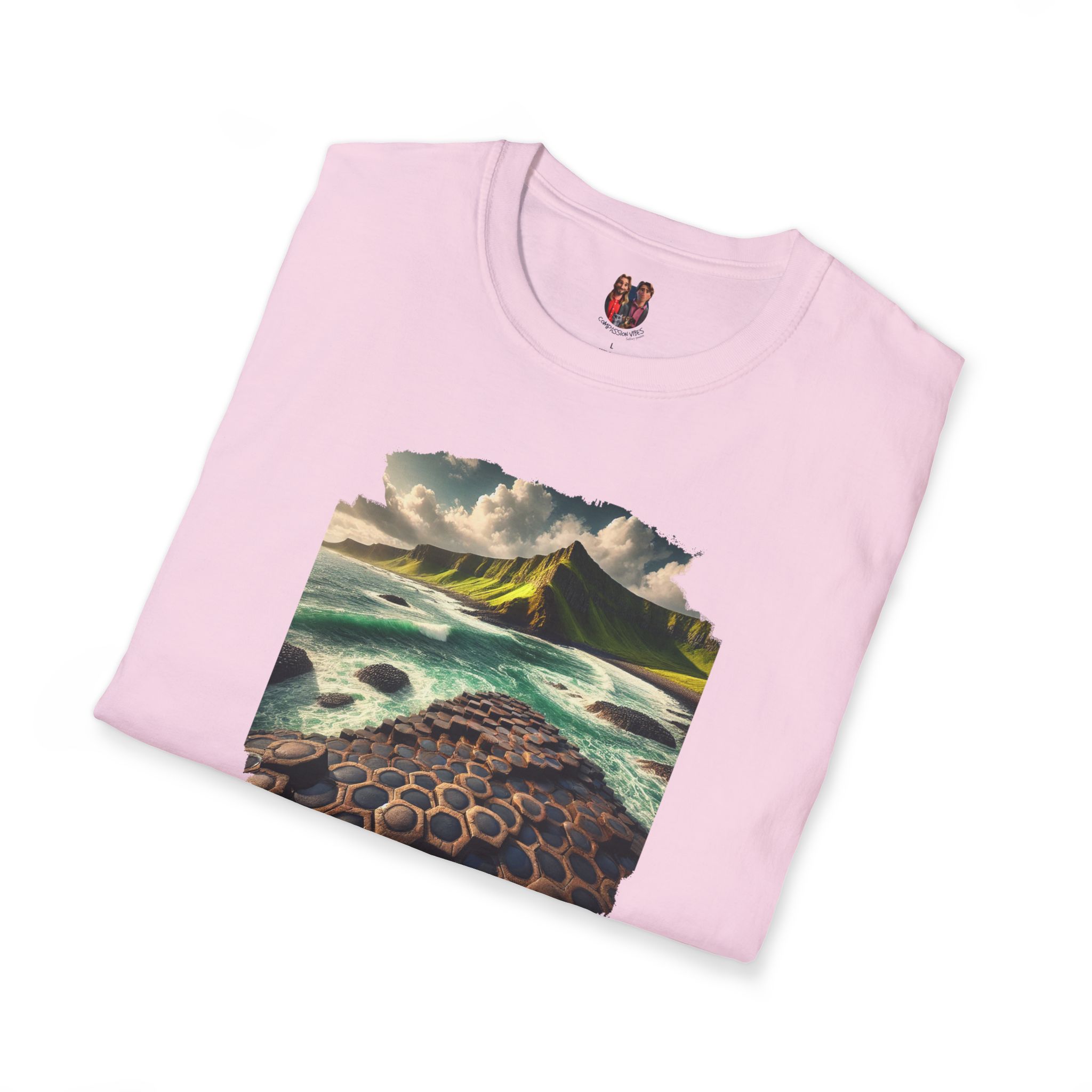 Landscape tshirt ireland graphic tee nature vintage clothing gift for dad giant causeway bushmills vintage tshirt cool comfort apparel - Image 29