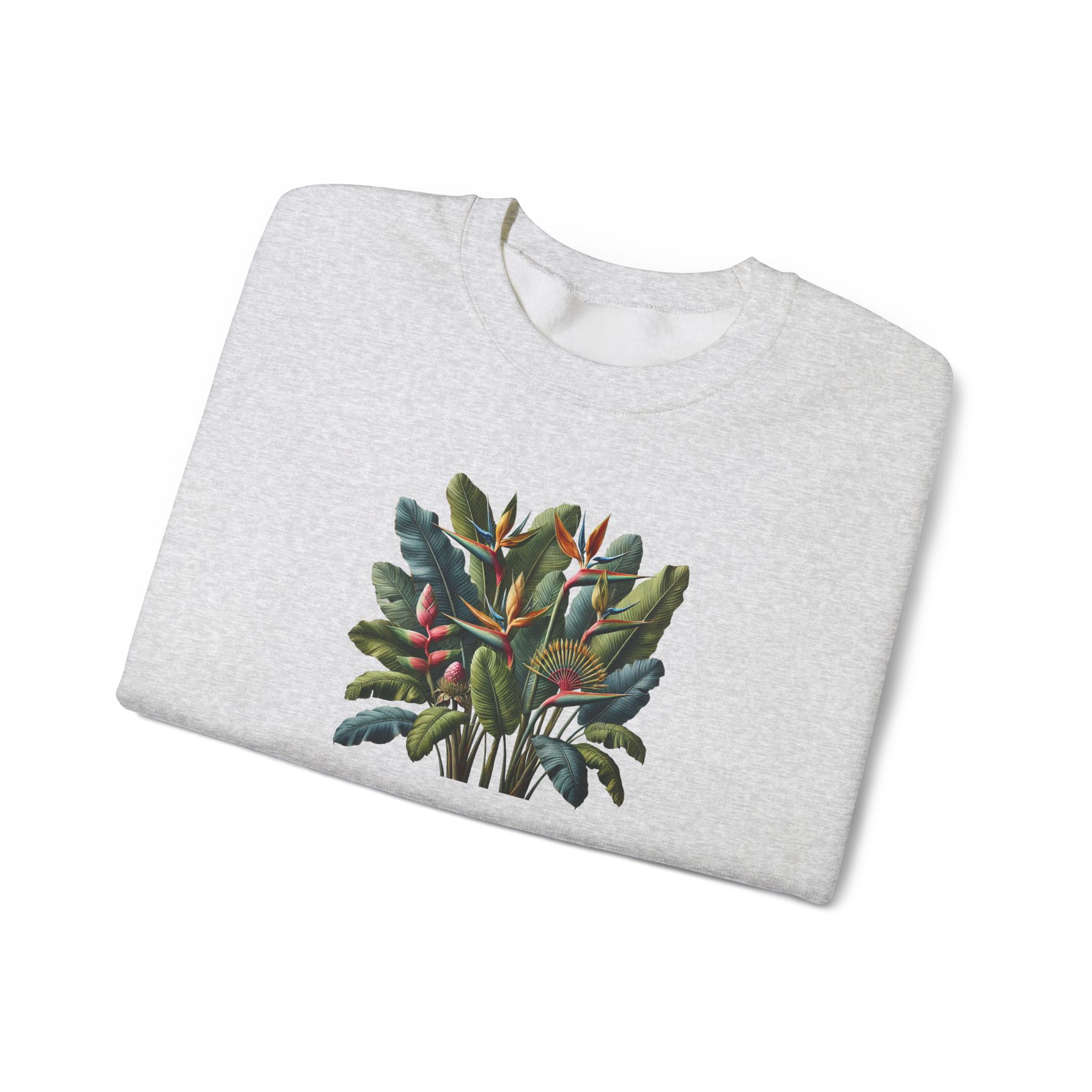 Flower sweatshirt – Wild Flower sweatshirt – Boho Floral sweater wildflower print - Image 2