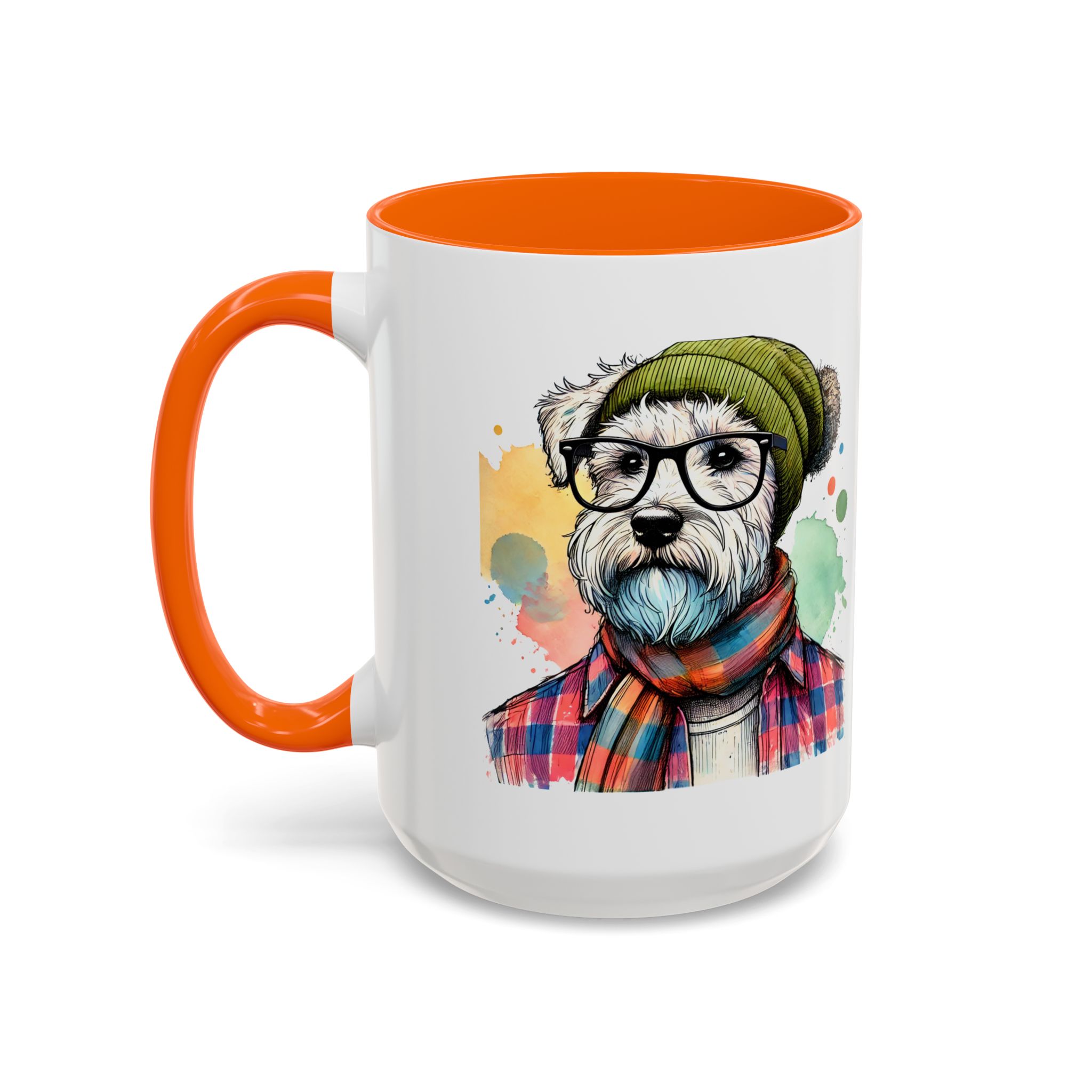 Funny mug dog Boho coffee mug funny gift pet lover hipster accessory lover tea office mug unique design - Image 54