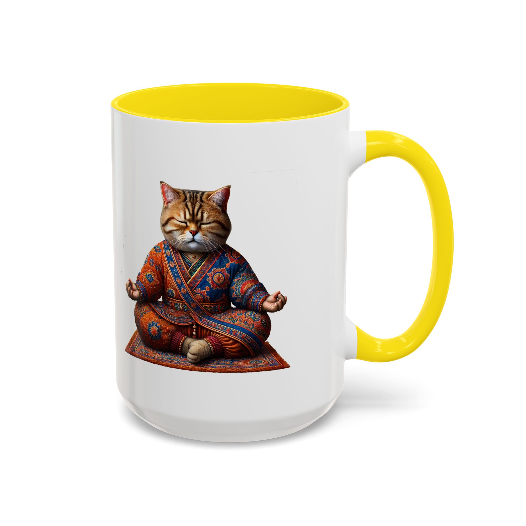 Office Mug cat lover yoga gift for mom Tea cup coffee Mug meditation accessory mindfulness pet design - Image 61