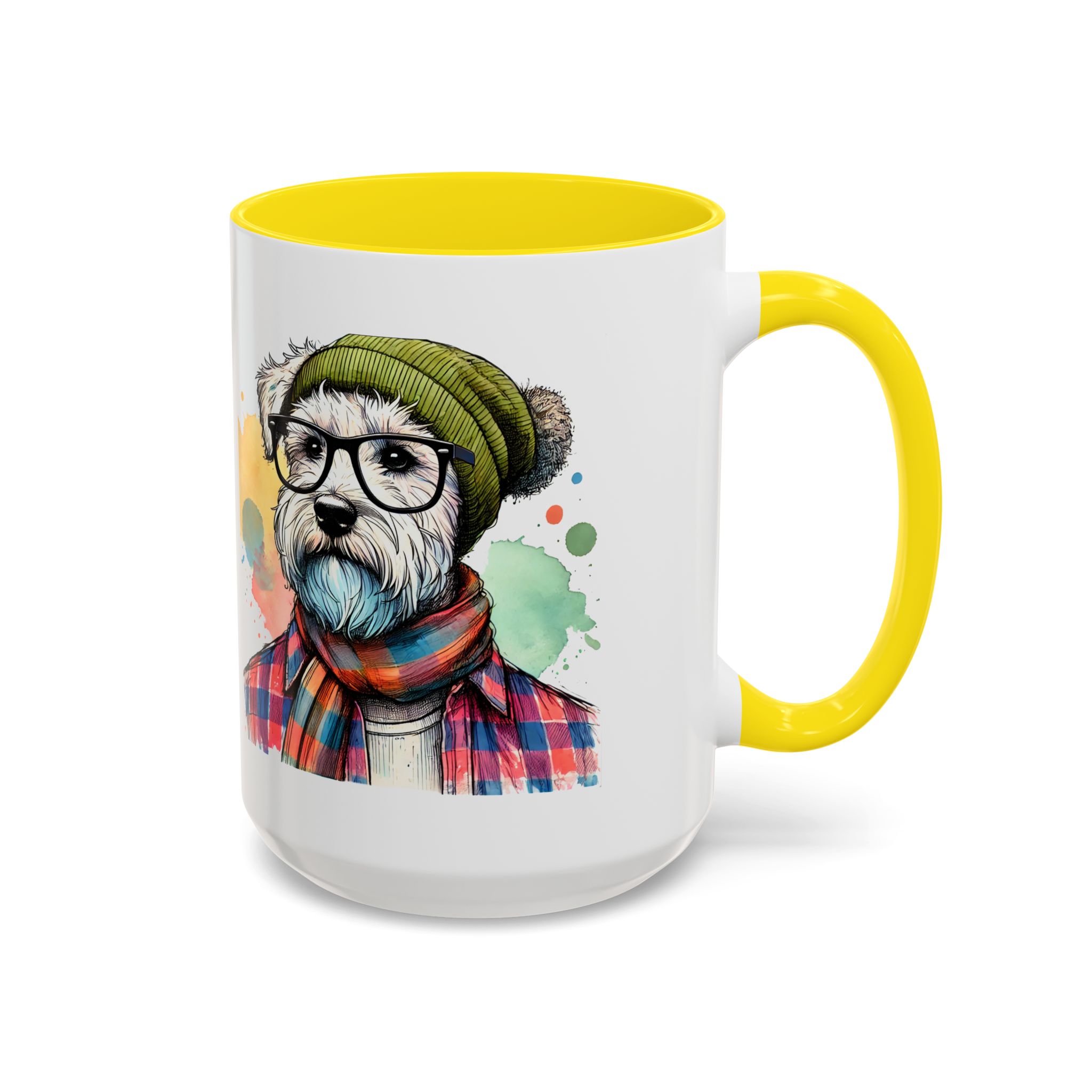 Funny mug dog Boho coffee mug funny gift pet lover hipster accessory lover tea office mug unique design - Image 61