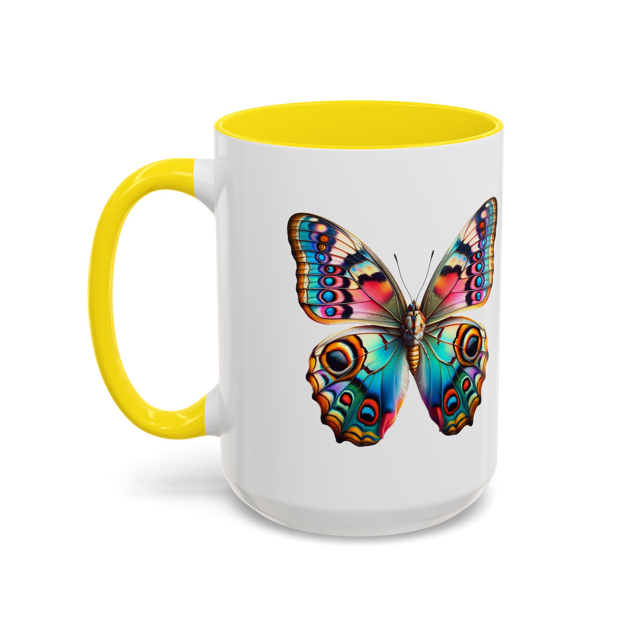 Coffee mug Butterfly unique cup boho gift for her office accessory cute mug nature design - Imagen 62