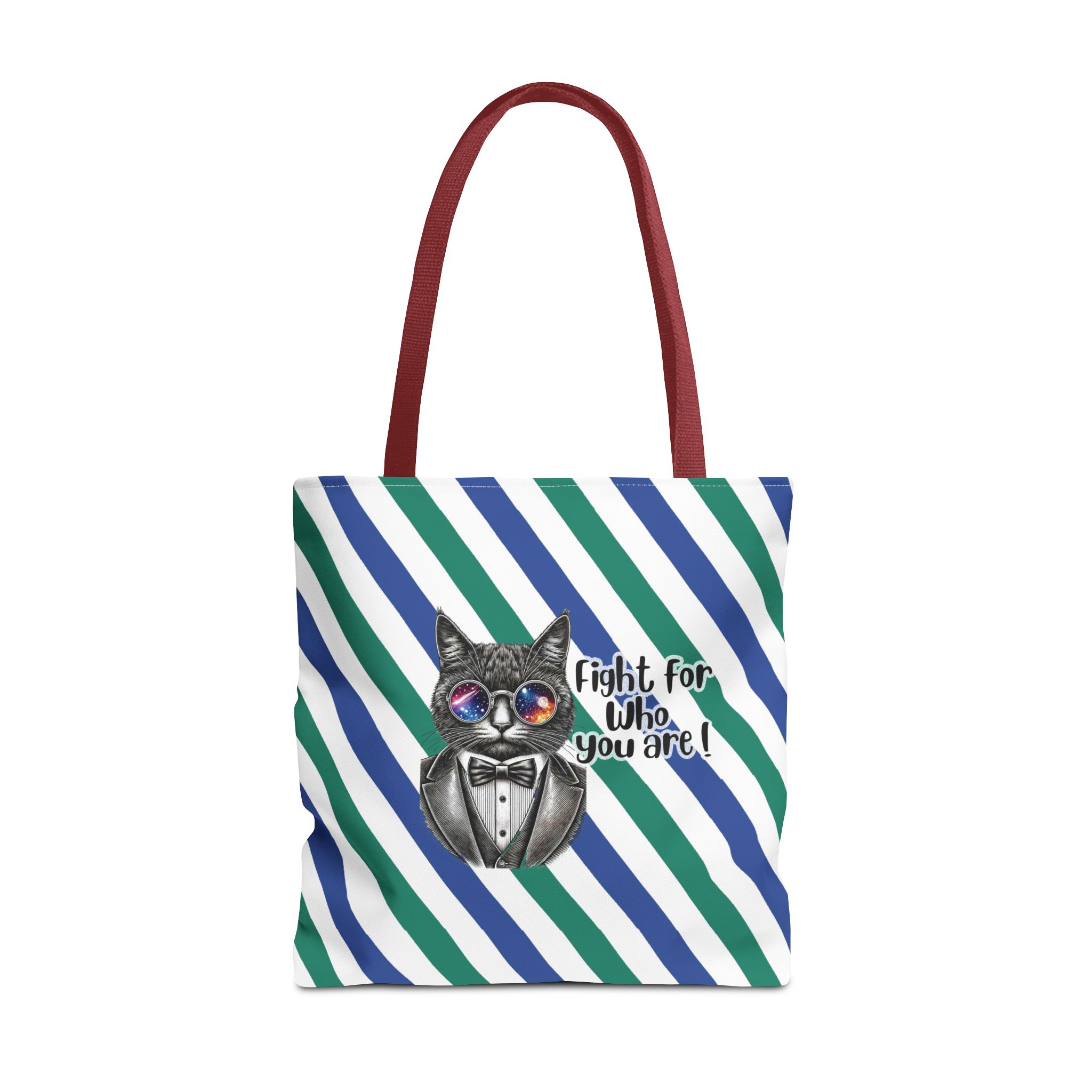 Funny tote bag Motivational vintage bag cat design cute tote bag Cool animal shoulder bag - Image 11