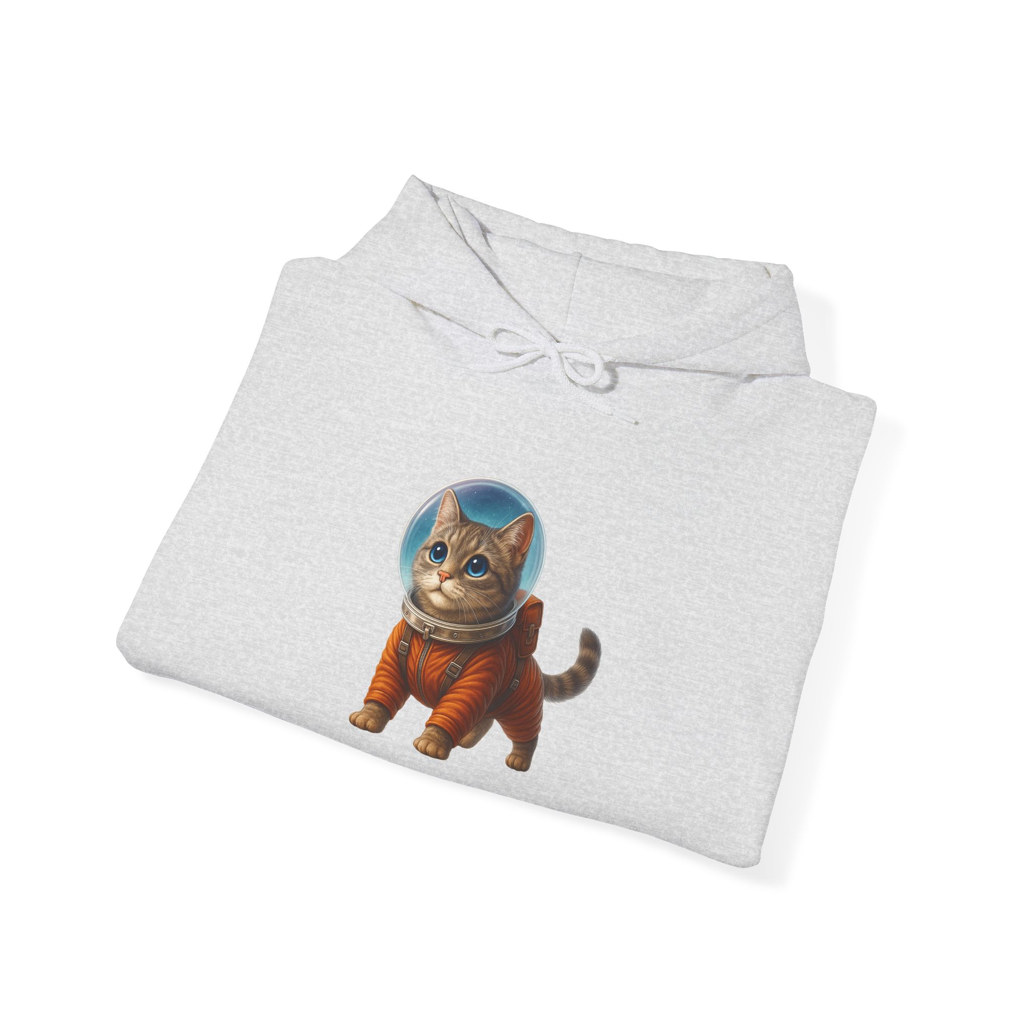 Space Cat Hoodie – Cat Astronaut sweatshirt – Outer Space Cat Hoodie kitty print - Image 31