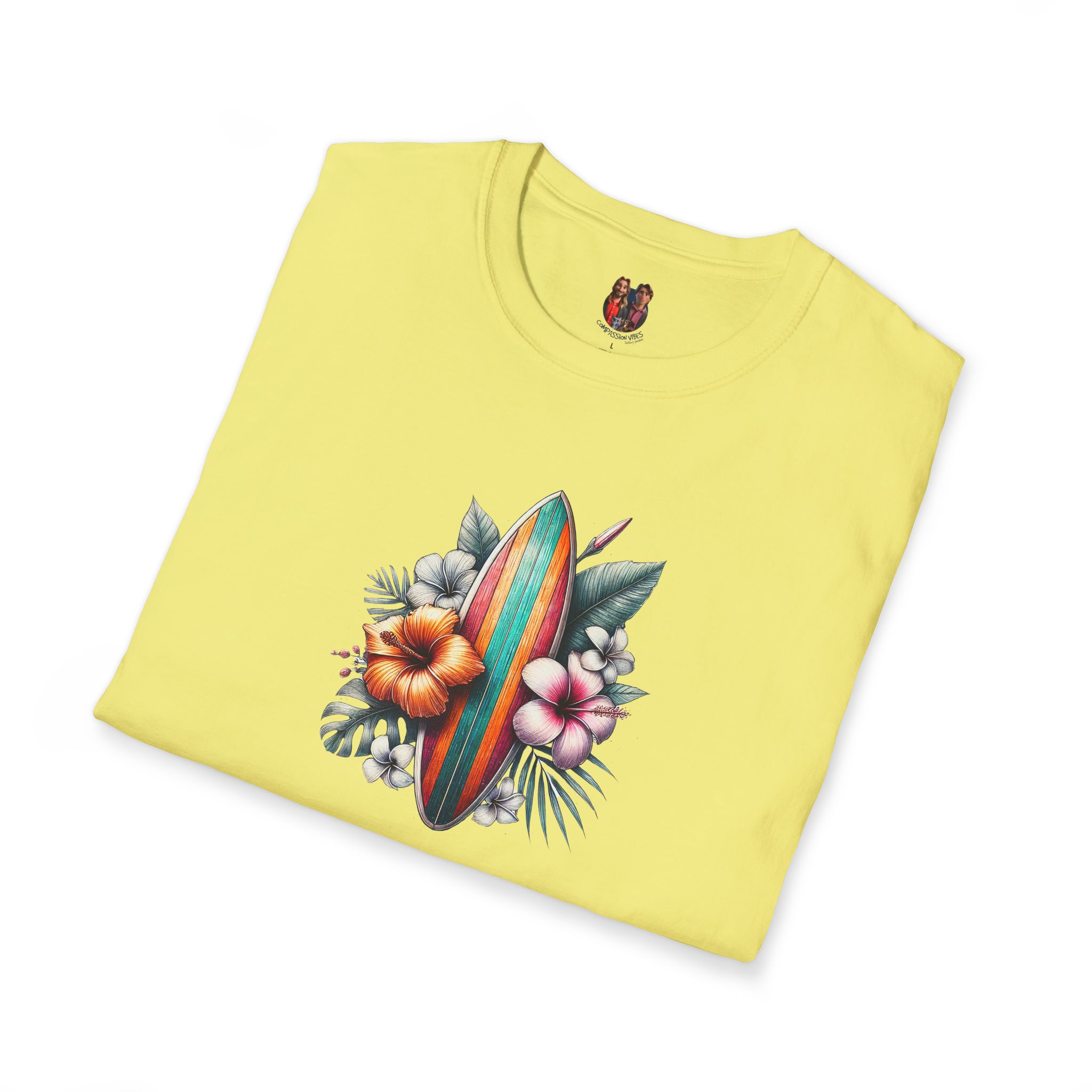 Hawaii Tropical tshirt - Island Nature Graphic - Vacation Style Tee - Image 13