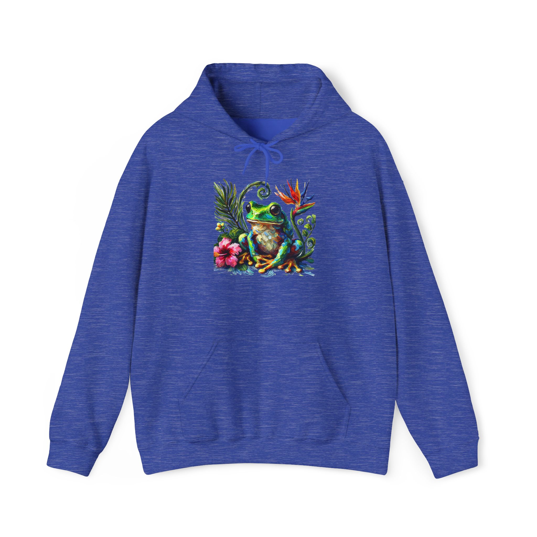 Frog Hoodie – Boho Frog sweatshirt – Tropical Sweatshirt nature print - Image 22