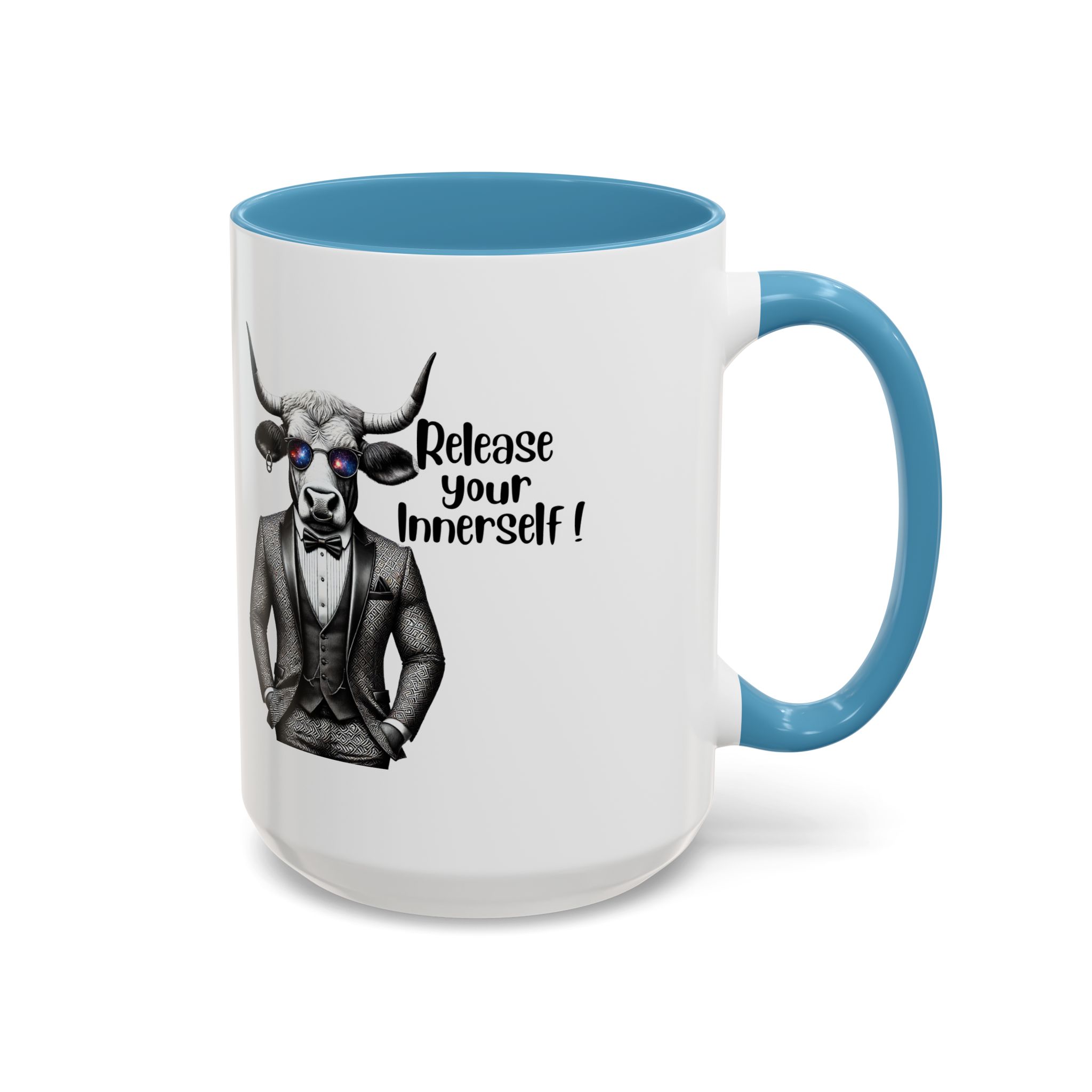 Coffee mug funny motivational gift for her cute cup tea lover cool boho mug office accessory self confidence design bull – Image 37