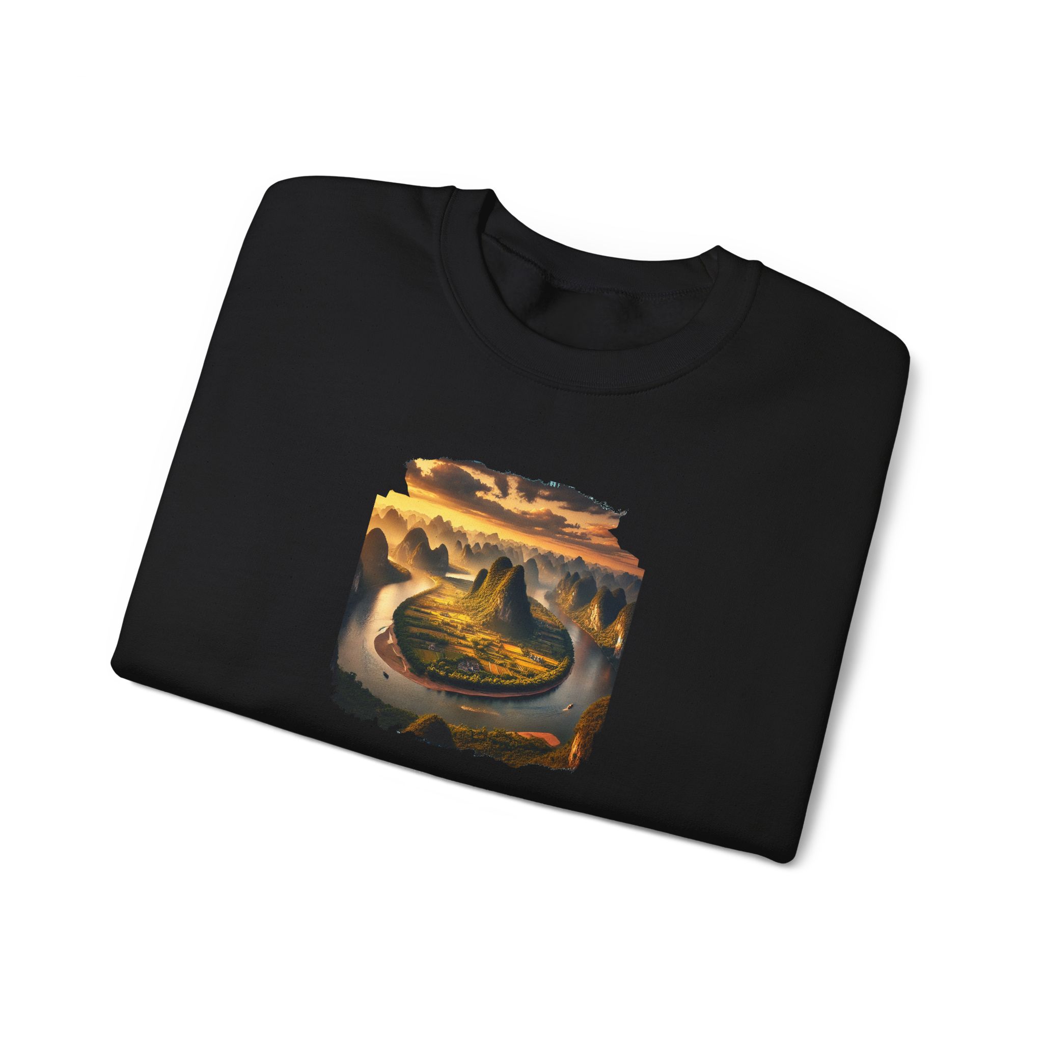 China sweatshirt – Asia sweatshirt – Nature Sweatshirt asia print - Image 9