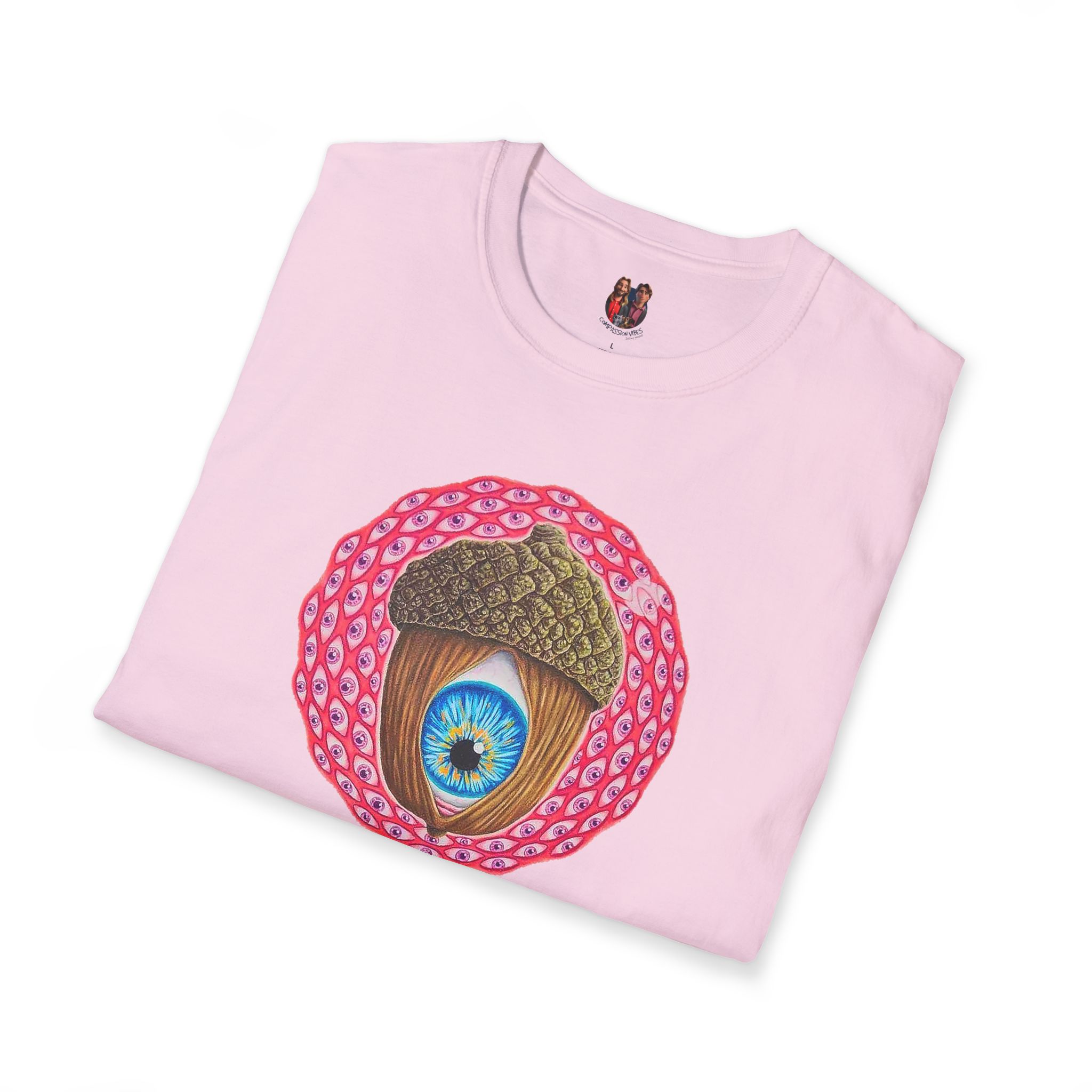 Imaginative Surrealist Art Tshirt Goat Unique Dream tee by Renowned Artist - Image 29