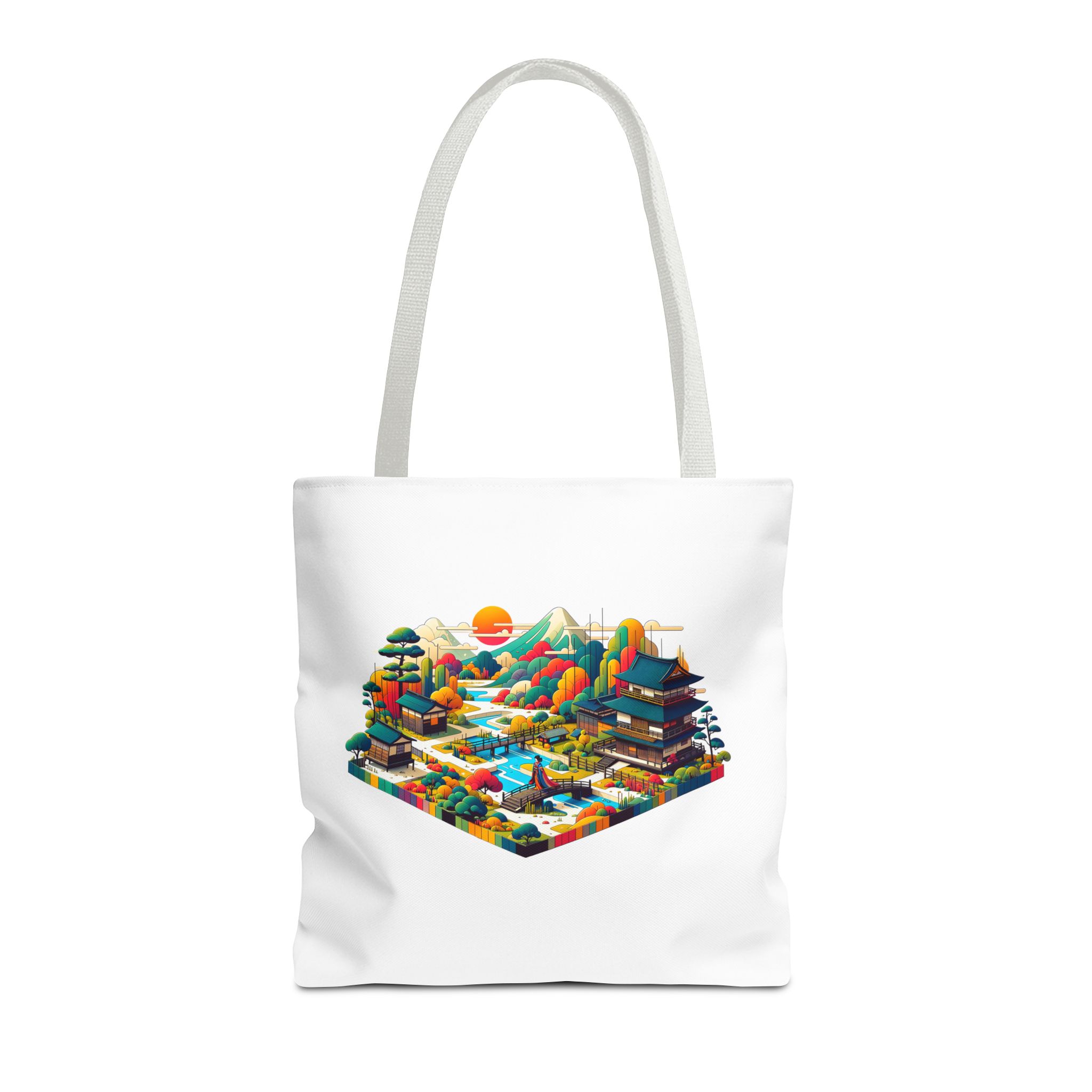 Japanese Tote bag – asian purse – Retro Japan handbag boho print - Image 15