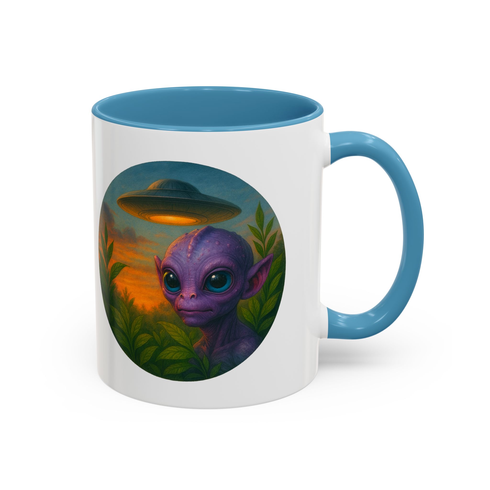 Alien mug and cup extraterrestrial whale fantasy funny vintage graphic oversized womens design - Image 37