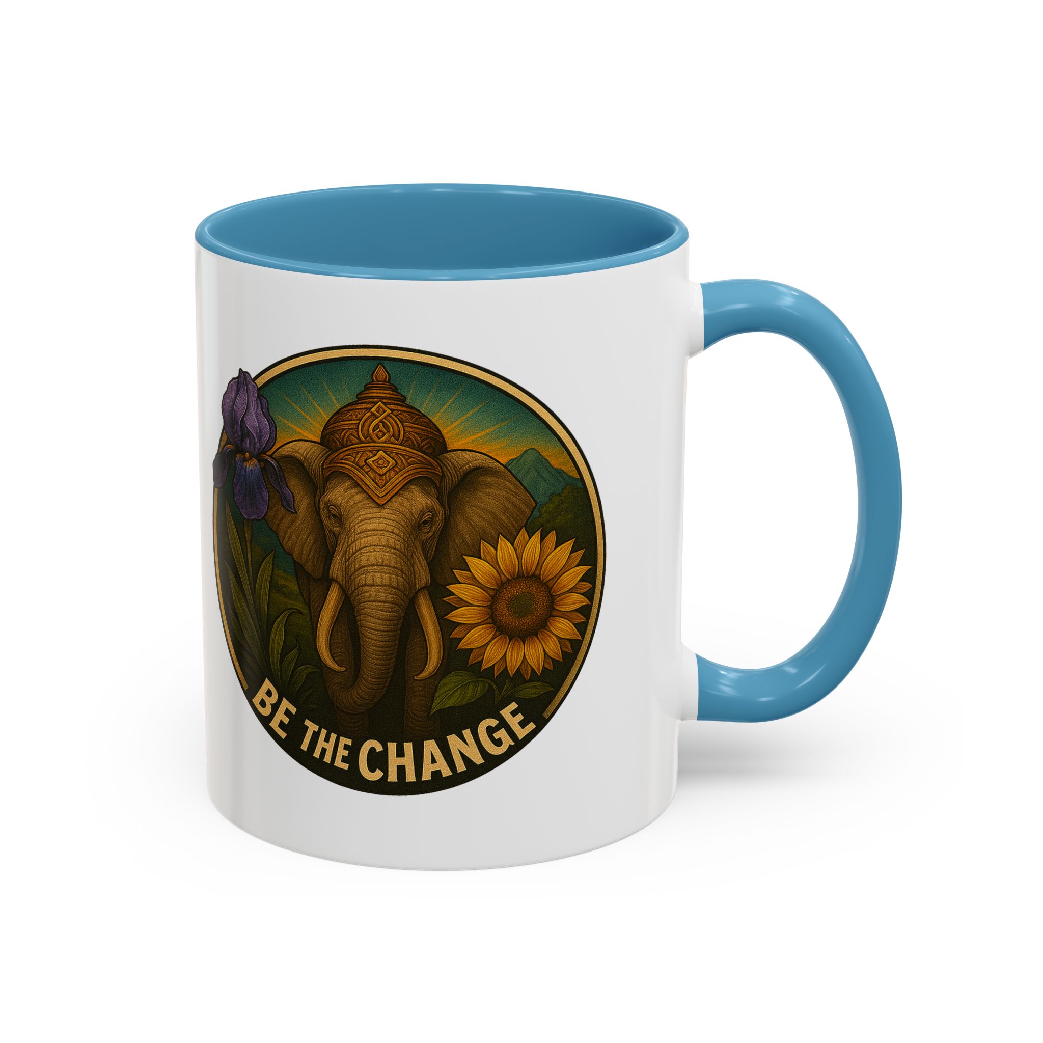 Surrealist coffee mug buddha Fantasy mug Limited Edition Hand Drawn Art by Real Artist - Imagen 33