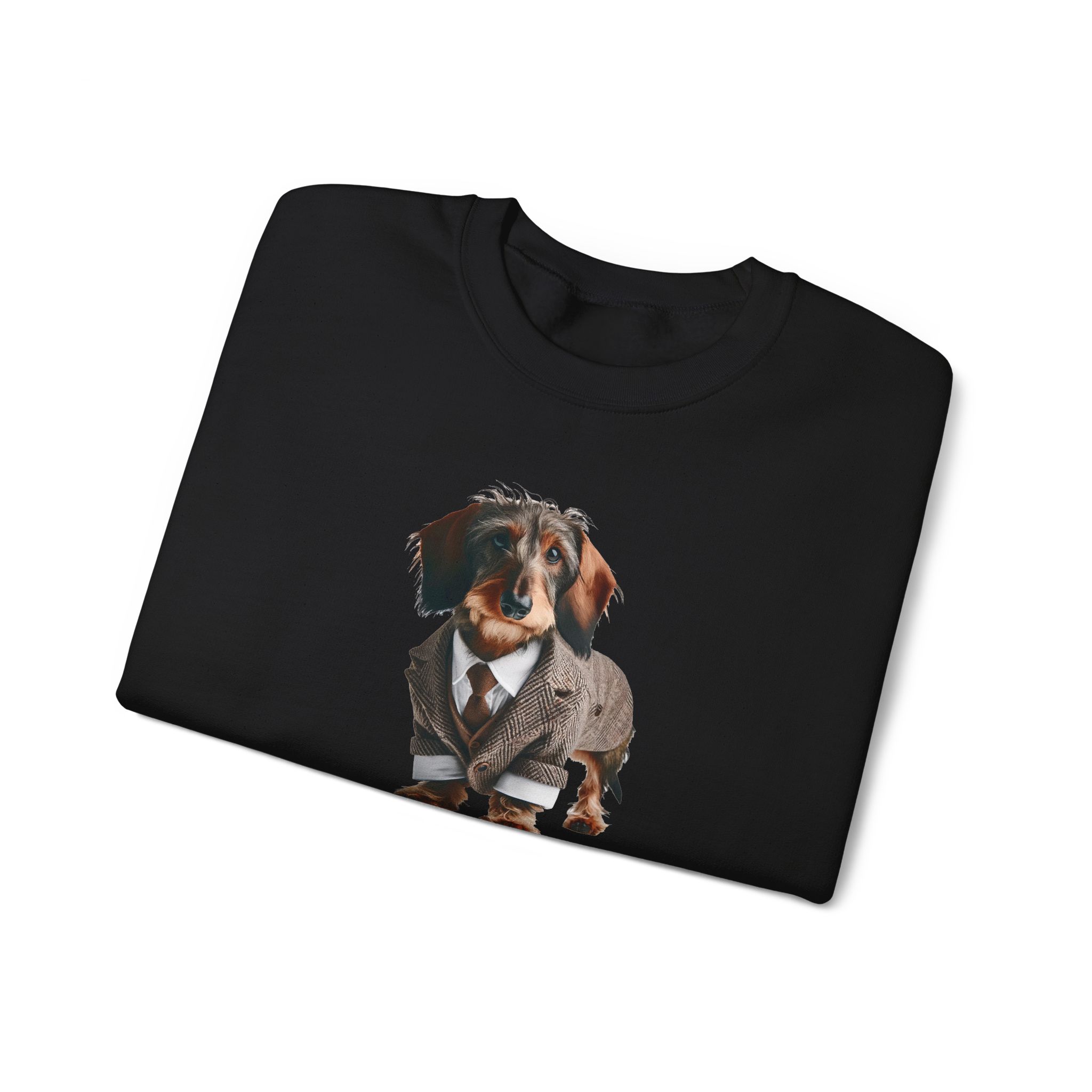 Dachshund sweatshirt – Wiener Dog sweatshirt – Stylish Dog sweater hipster print - Image 5