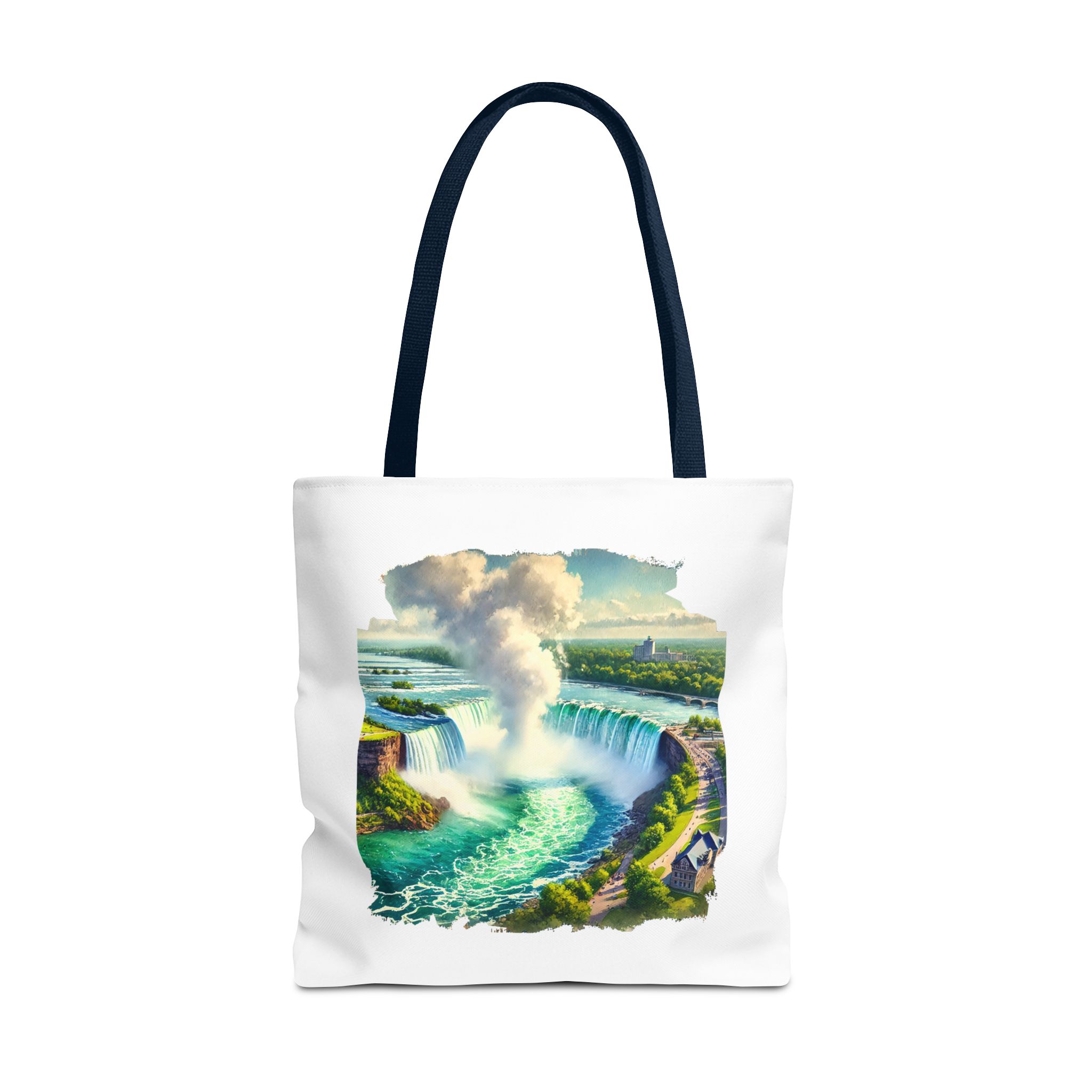 Canvas Tote bag Landscape niagara Bag vintage clothing gift nature purse unique Handbag – Image 29