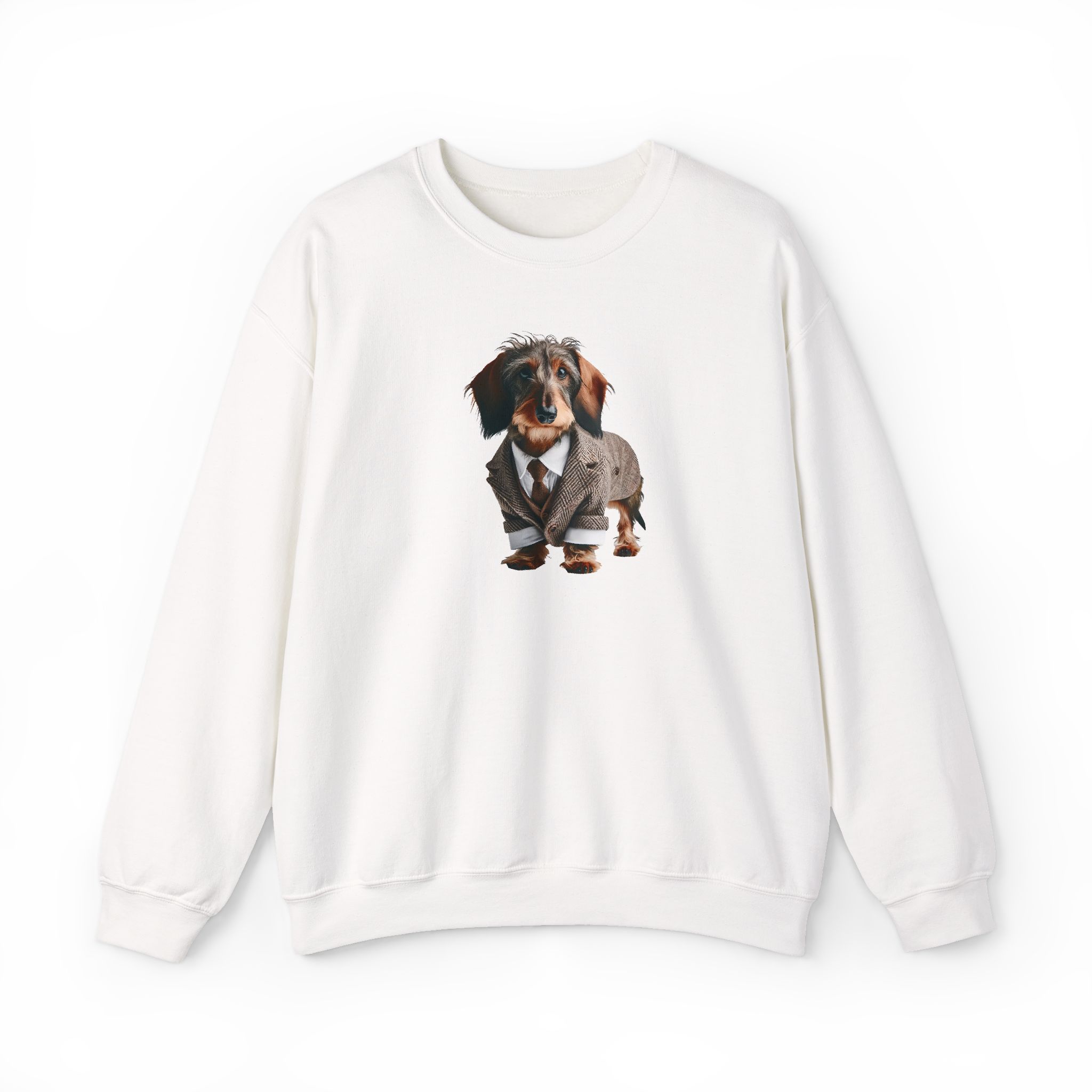 Dachshund sweatshirt – Wiener Dog sweatshirt – Stylish Dog sweater hipster print - Image 4