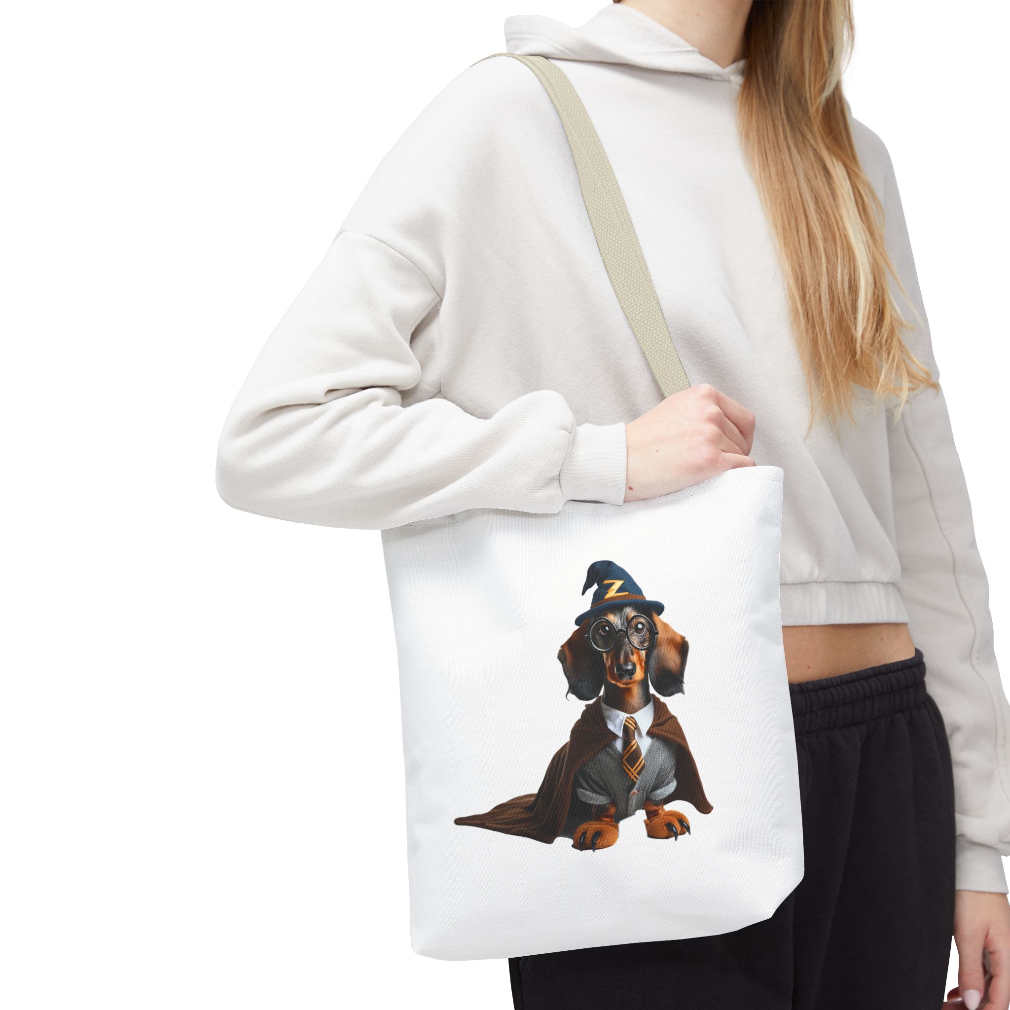 Funny Canvas Tote bag dachshund fantasy Bag cute clothing gift dog lover purse stylish shoulder bag unusual Handbag unique - Image 20