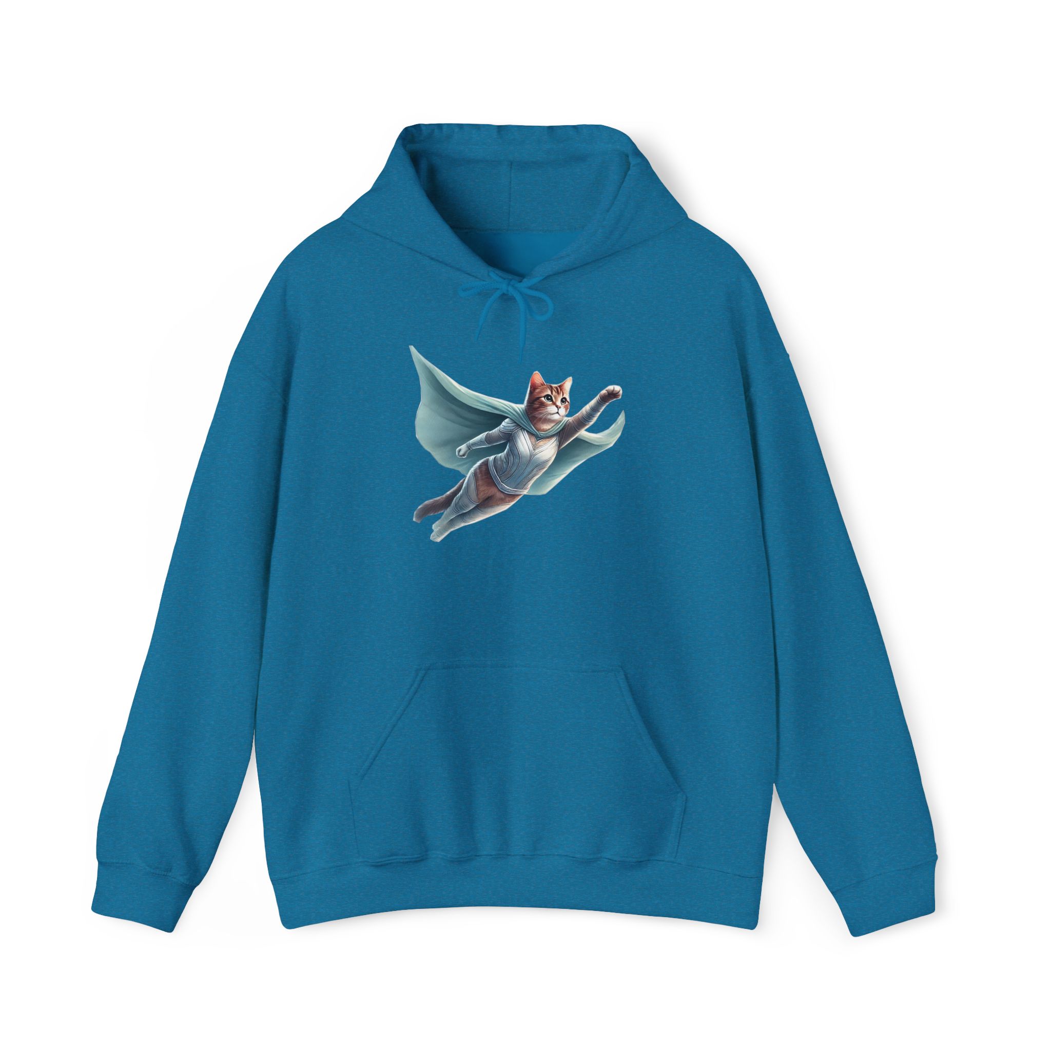 Cat Hoodie superhero Graphic sweater funny Hoodie fantasy design kitten lover cool clothing cat apparel - Image 26