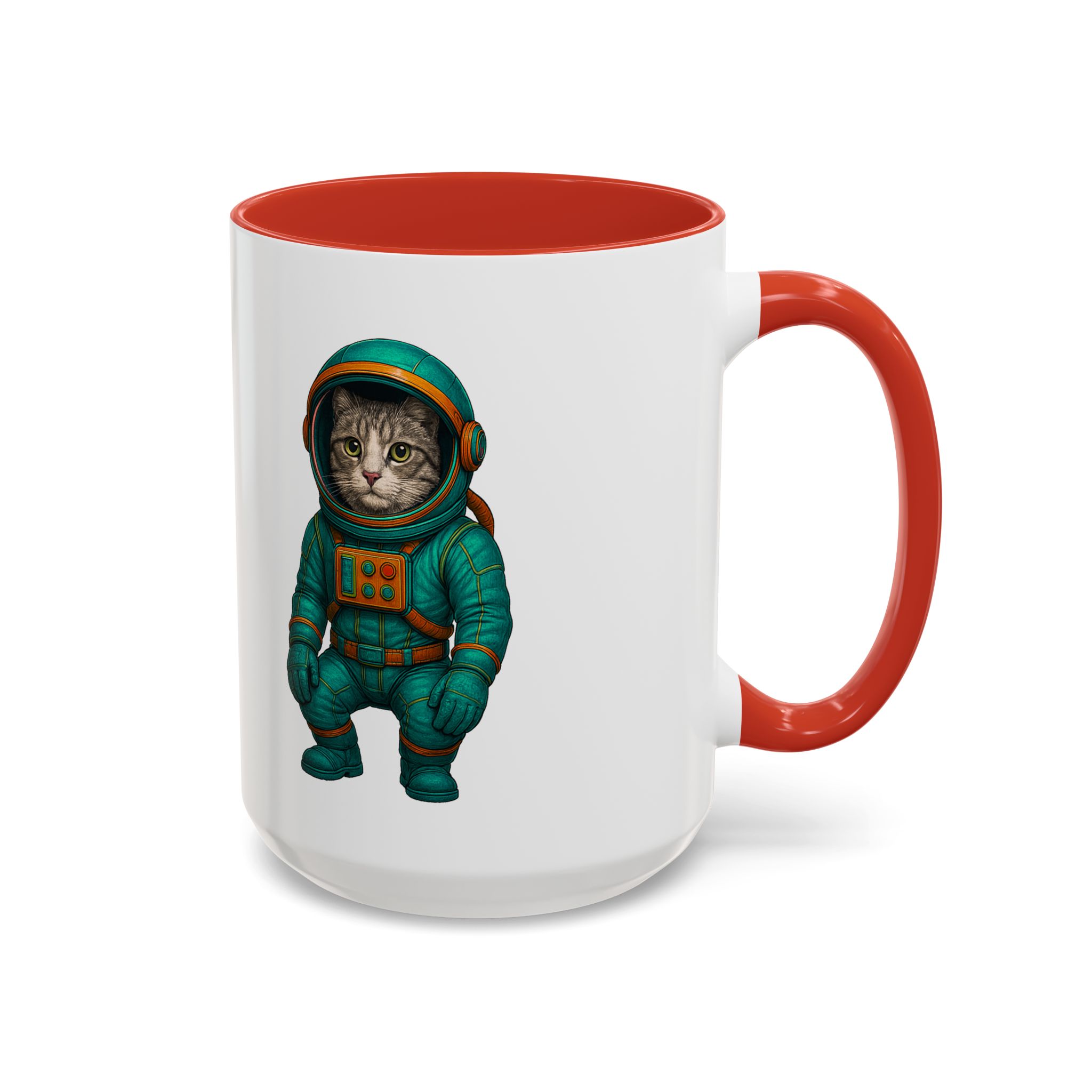 Coffee Mug funny Cat lover boho Mug Cat astronaut tea cup pet unique accessory kitten gift for her - Imagen 33