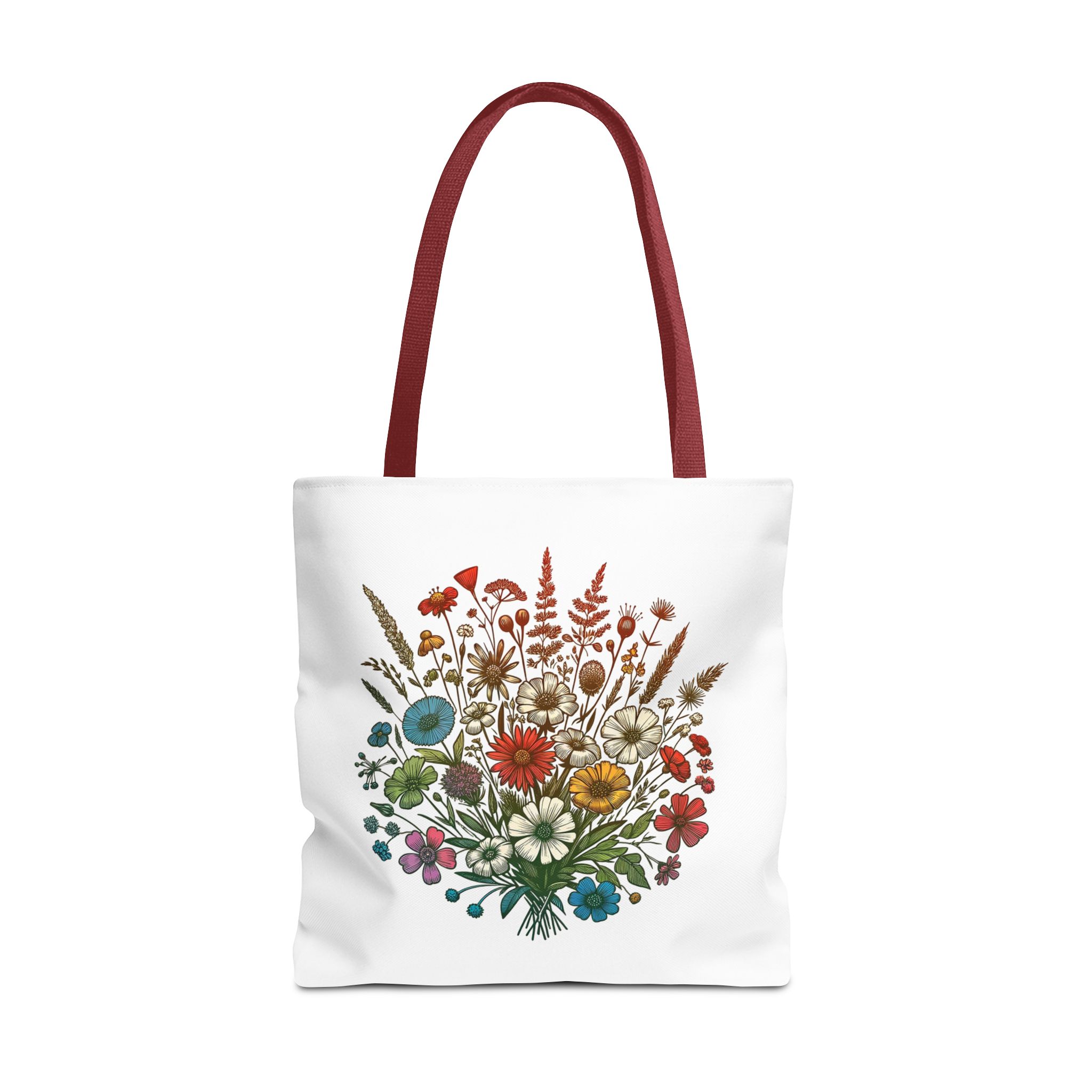 Flower tote bag – Boho Flower Tote bag – Floral purse tropical print - Image 11