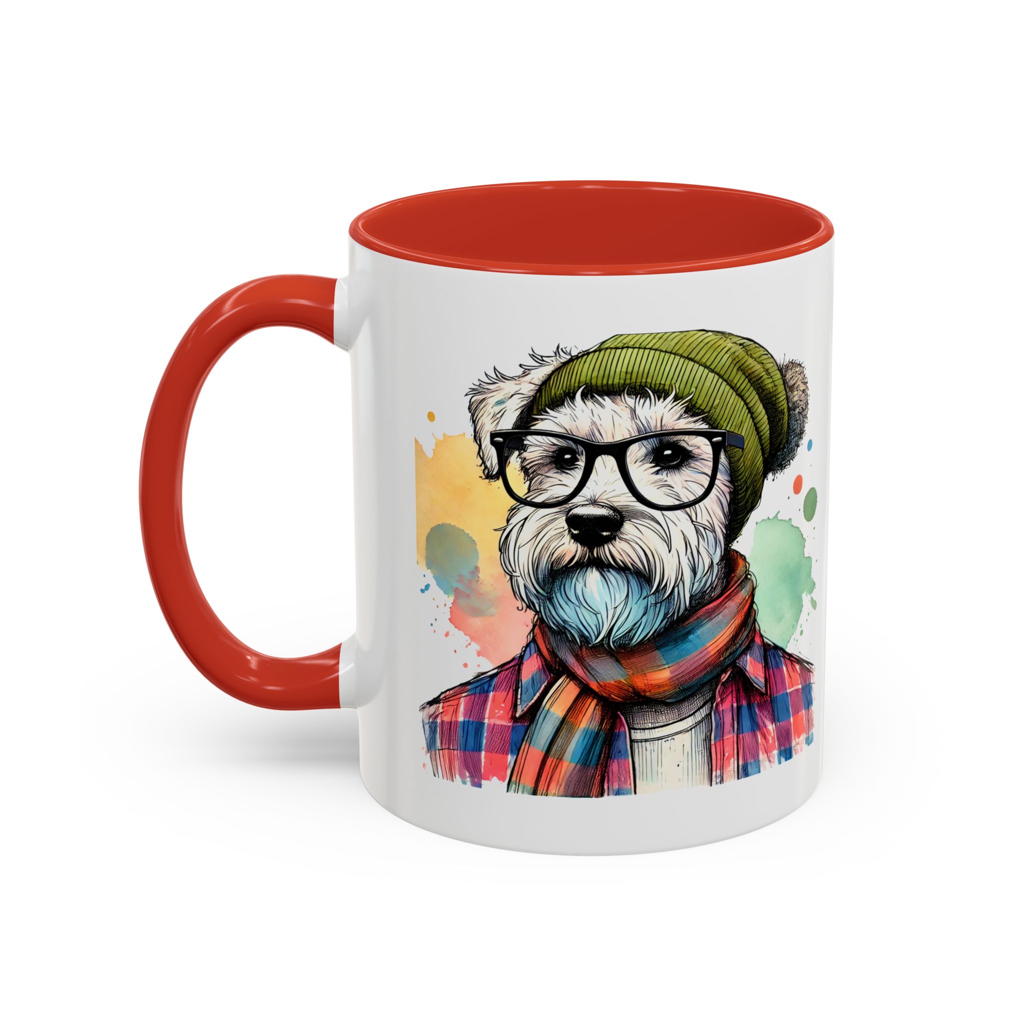 Funny mug dog Boho coffee mug funny gift pet lover hipster accessory lover tea office mug unique design - Image 14