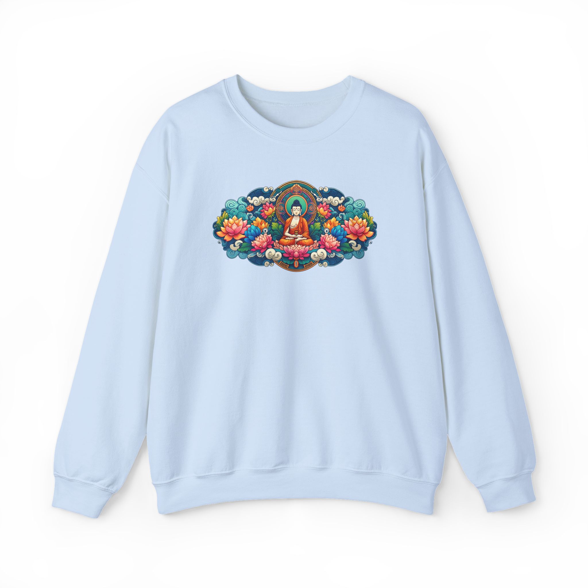 Yoga Vibes sweatshirt – Zen sweater – Meditation Sweatshirt Buddha print - Image 20