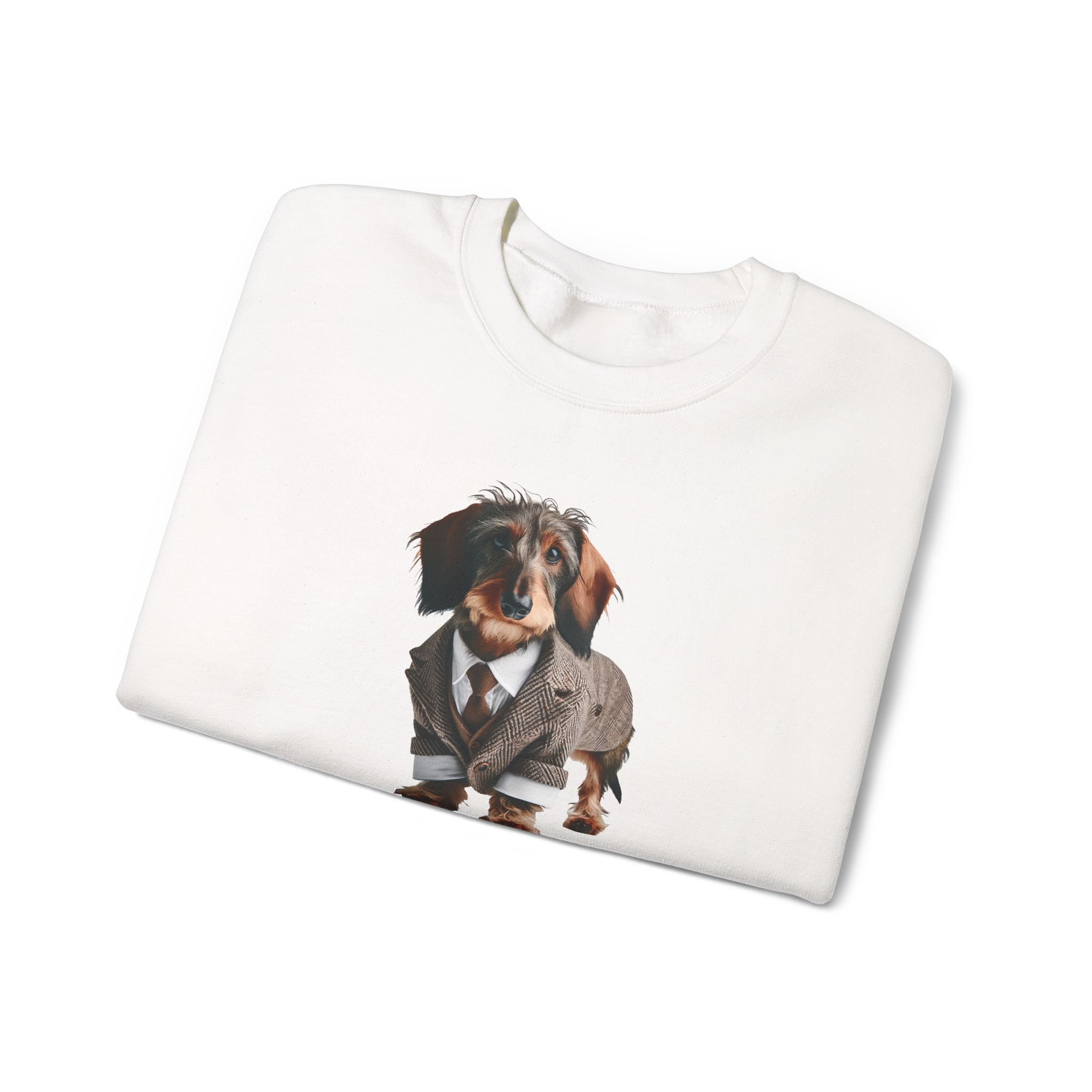 Dachshund sweatshirt – Wiener Dog sweatshirt – Stylish Dog sweater hipster print - Image 3