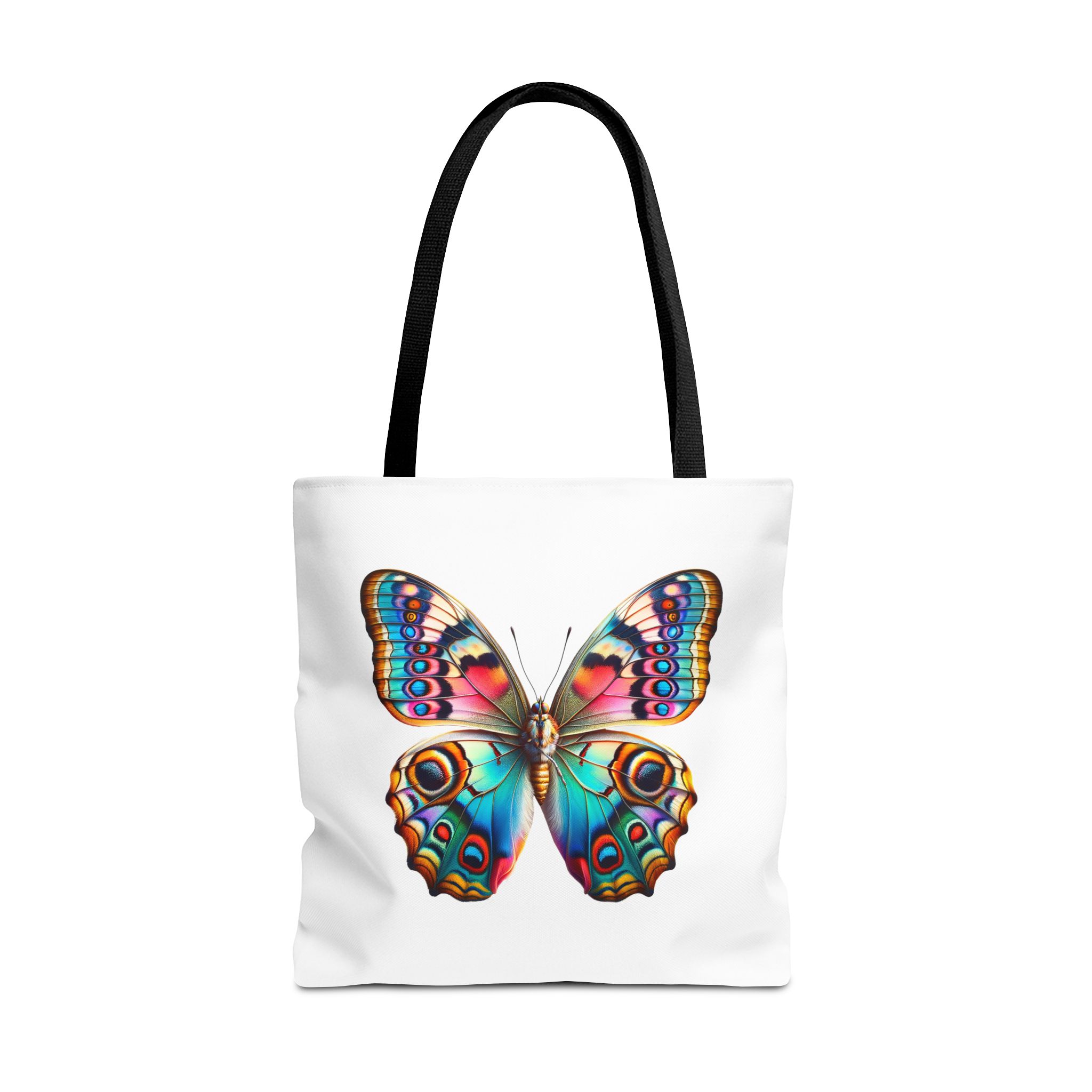 Butterfly canvas tote bag nature cute tote bag cool shoulder bag gift for her nature butterfly premium purse - Image 5