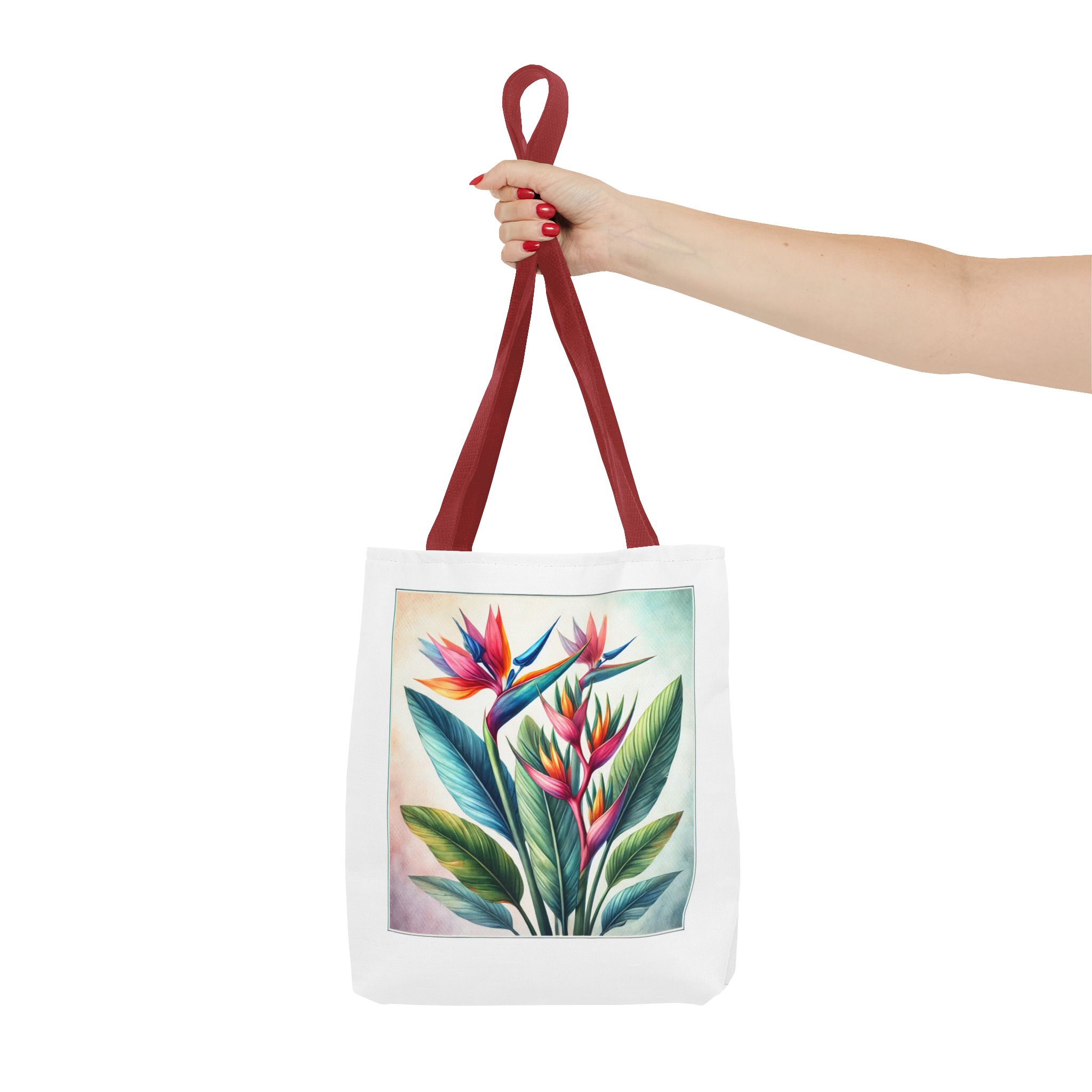 Wildflower canvas tote bag retro cute tote bag nature shoulder bag tropical plants floral purse botanical design - Imagen 8