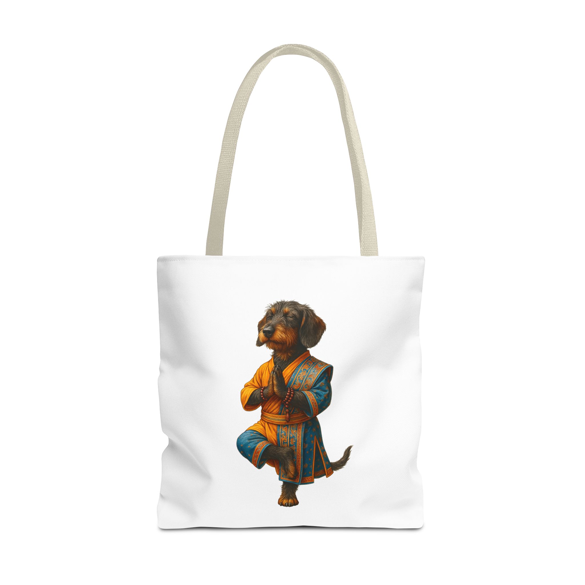 Funny canvas tote bag yoga cute tote bag dog yoga gift mindfulness shoulder bag puppy purse pet lover handbag - Imagen 23