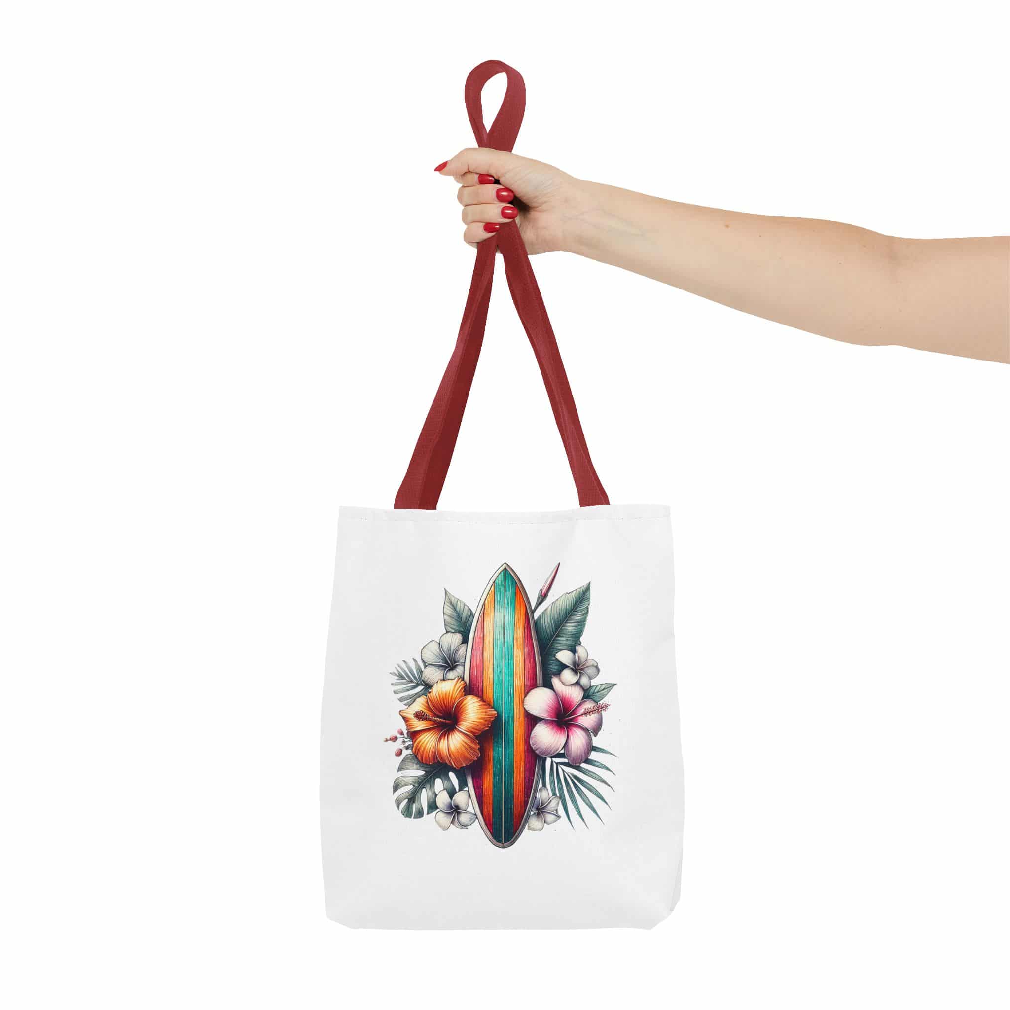 Surf handbag – Beach Tote bag – Hawaii purse surf print - Image 8