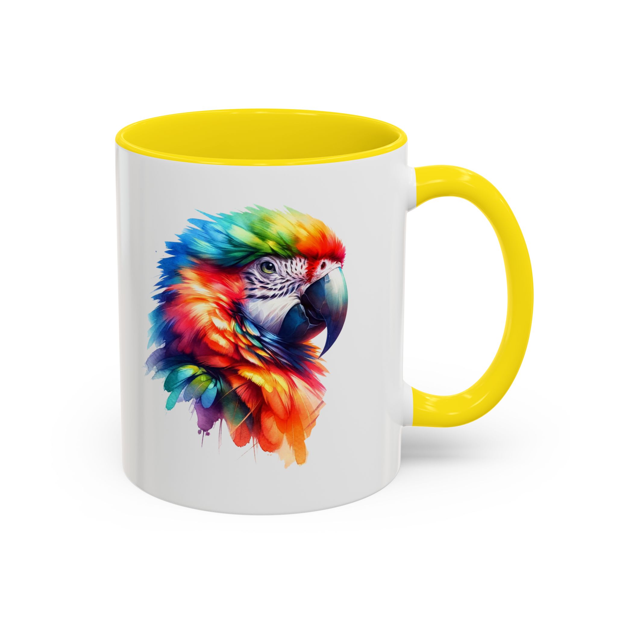 Parrot Mug vivid colors bird lover Cup parrot print cool print nature lover accessory stylish print - Imagen 49