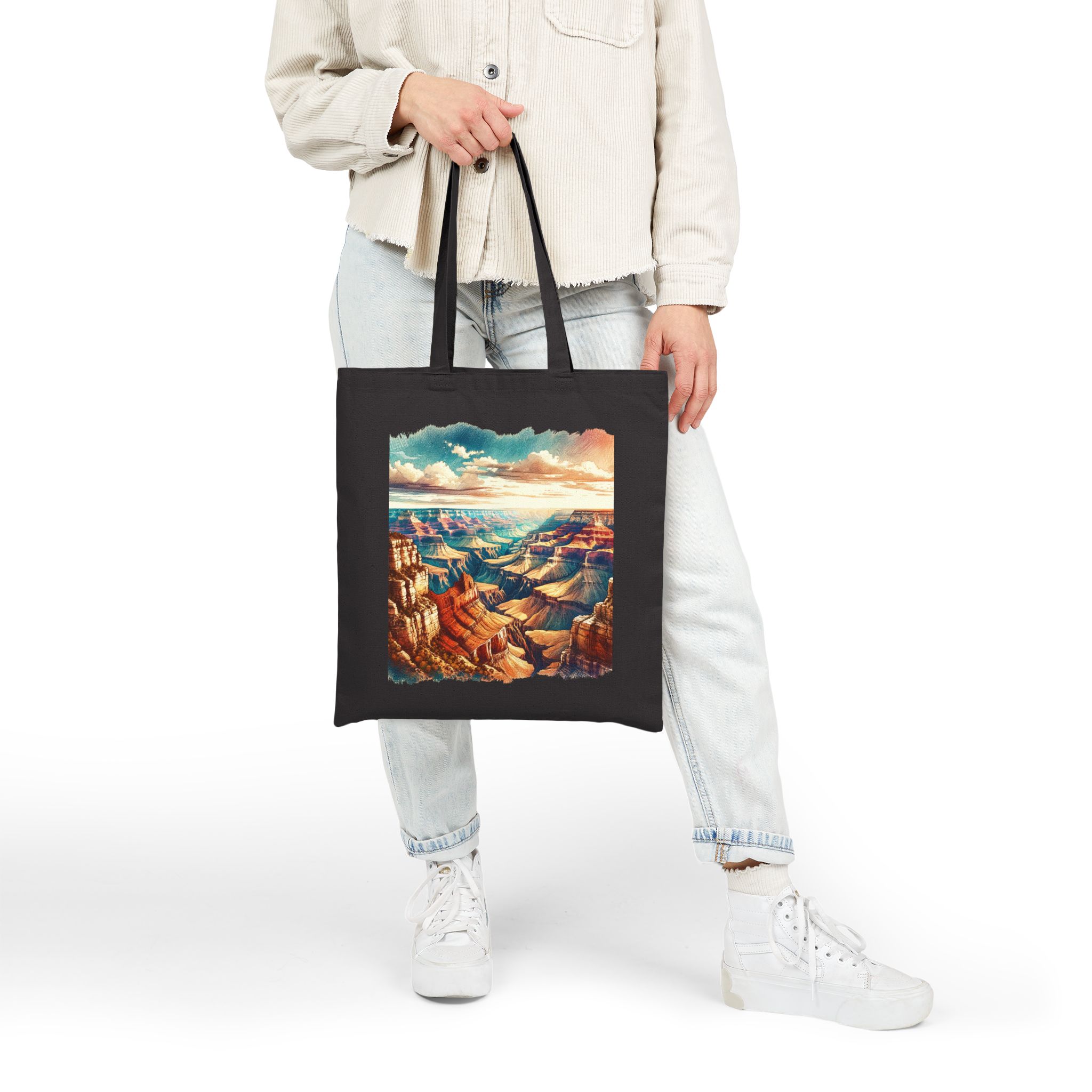 Grand Canyon tote bag landscape canvas tote bag nature canvas tote bag comfortable cute tote bag cool print ethical handbag - Image 8