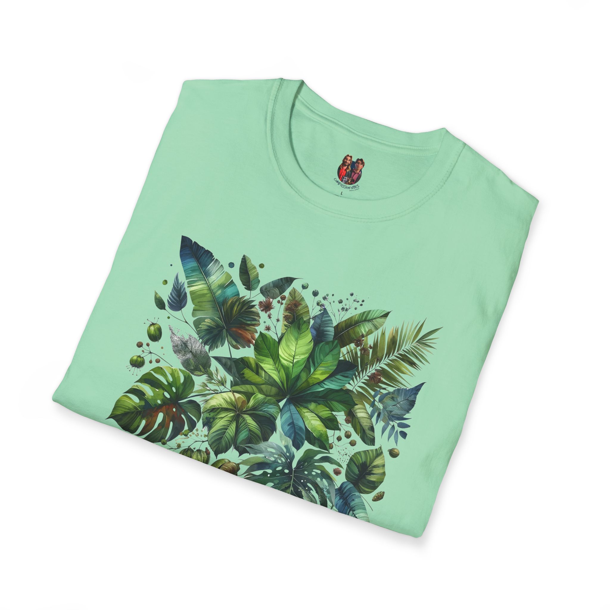 Forest Nature tshirt - Vintage Forest Graphic - Landscape Nature Lover Tee - Image 15