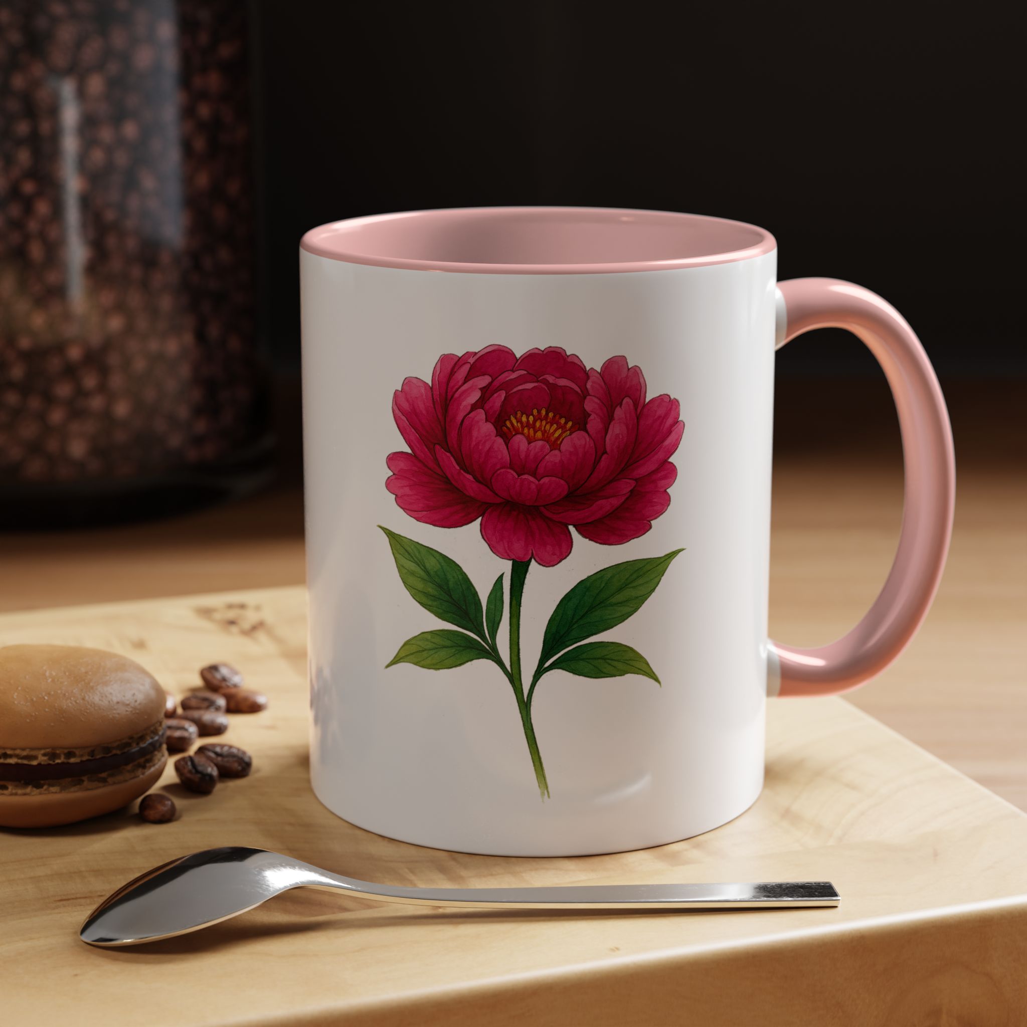 Wildflower Mug coffee lover gift for her flower tea cup unique boho mug nature accessory floral design - Image 15