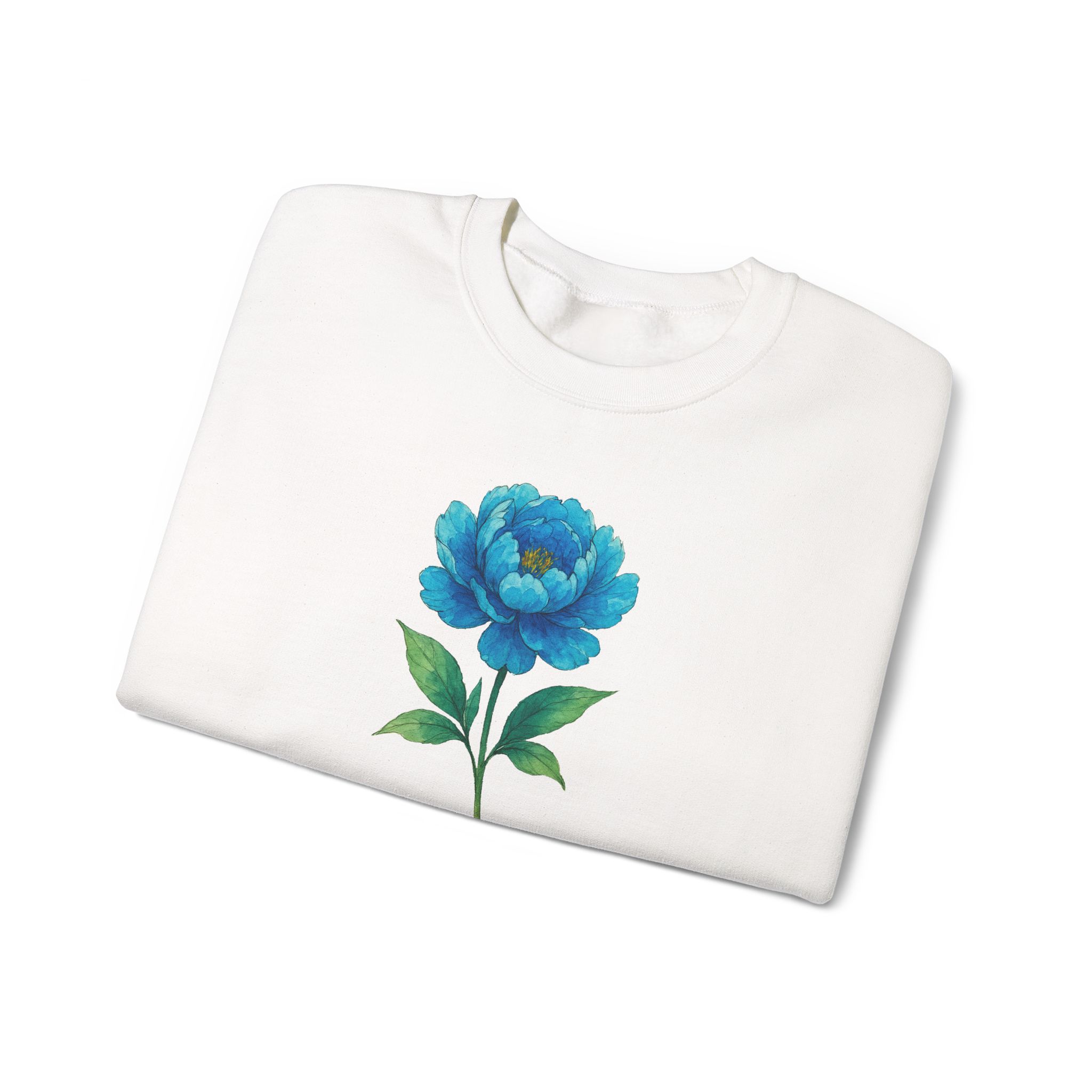 Flower sweatshirt – Boho Floral sweater – Wild Flower Sweatshirt nature print - Image 5