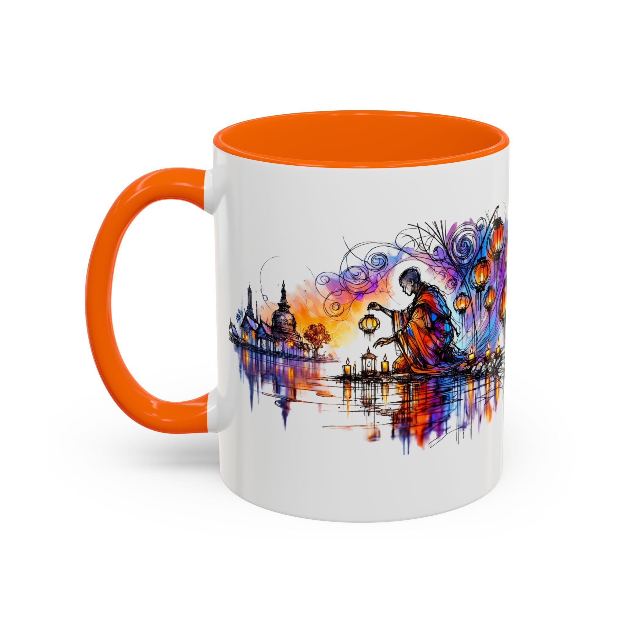 Office mug Buddha coffee Cup yoga tea Mug coffee meditation accessory mindfulnss cool gift for her – Image 42