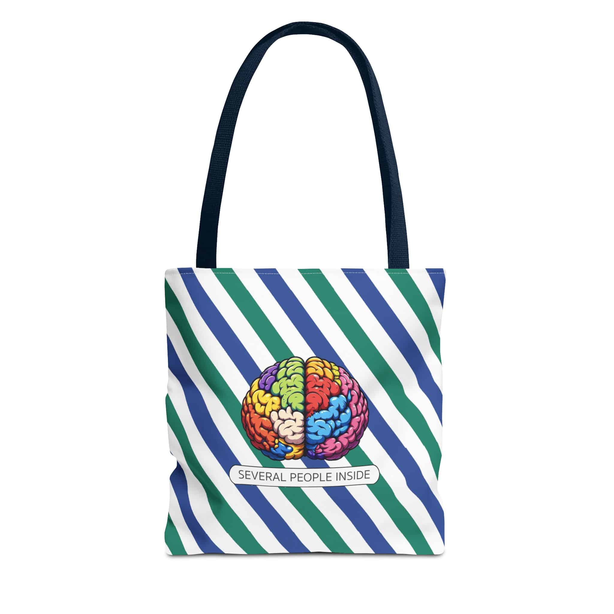 Satiric tote bag Brain canvas tote bag funny shoulder bag fun gift sarcastic cute tote bag boho purse cool handbag - Image 25