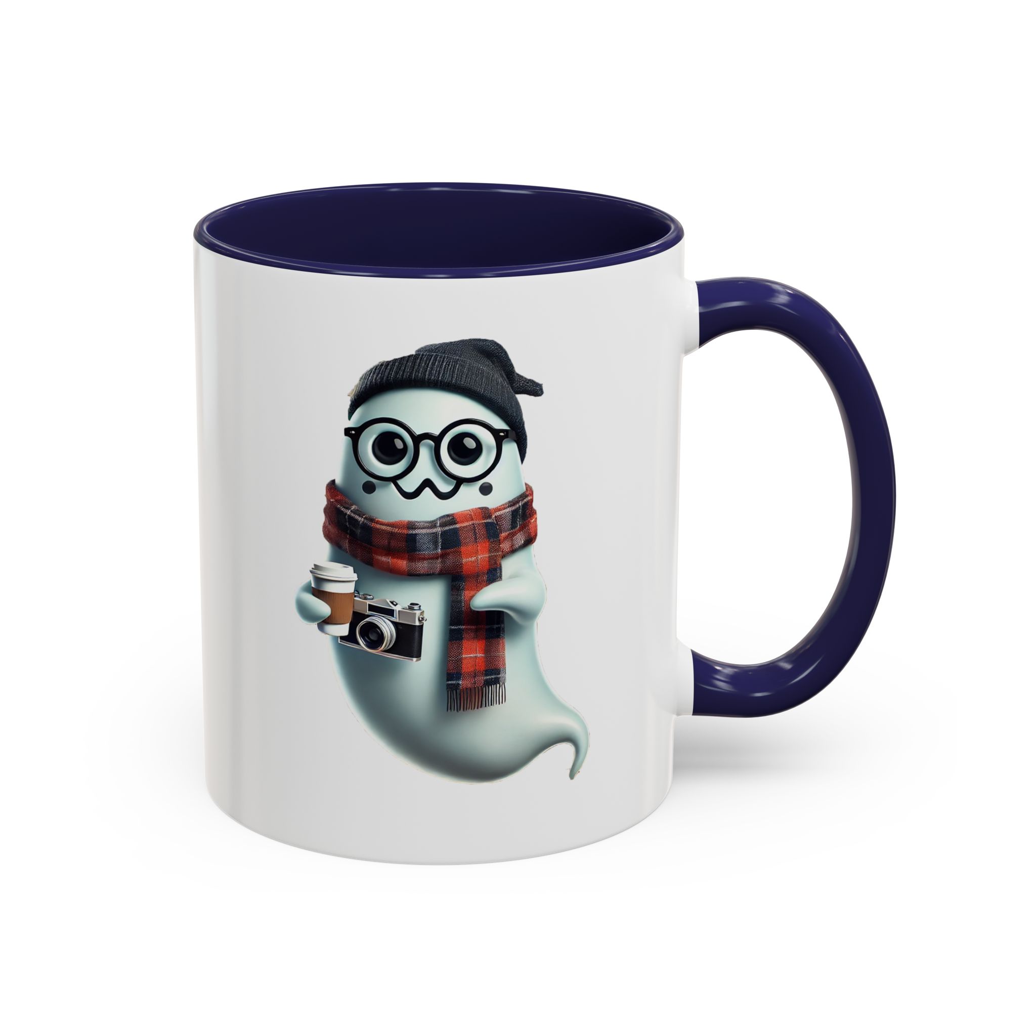 Funny mug boho Ghost coffee cup gift for him Ghost office Mug music lover accessory cool design - Image 5