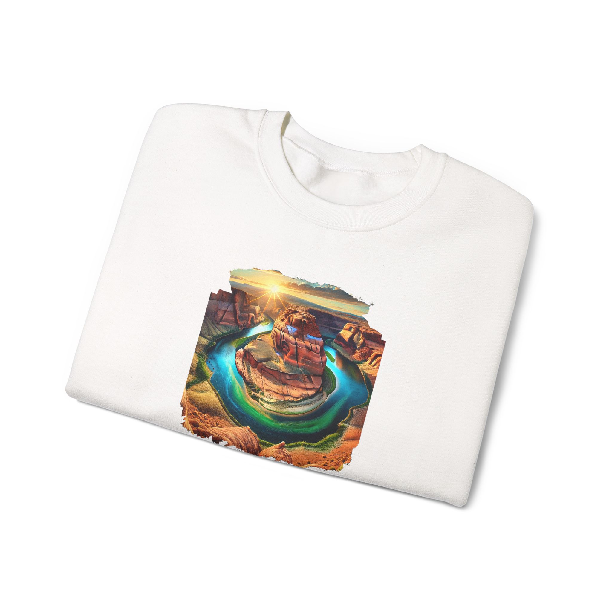 Grand Canyon sweatshirt – USA sweatshirt – Nature Sweatshirt grand canyon print usa nature - Image 3