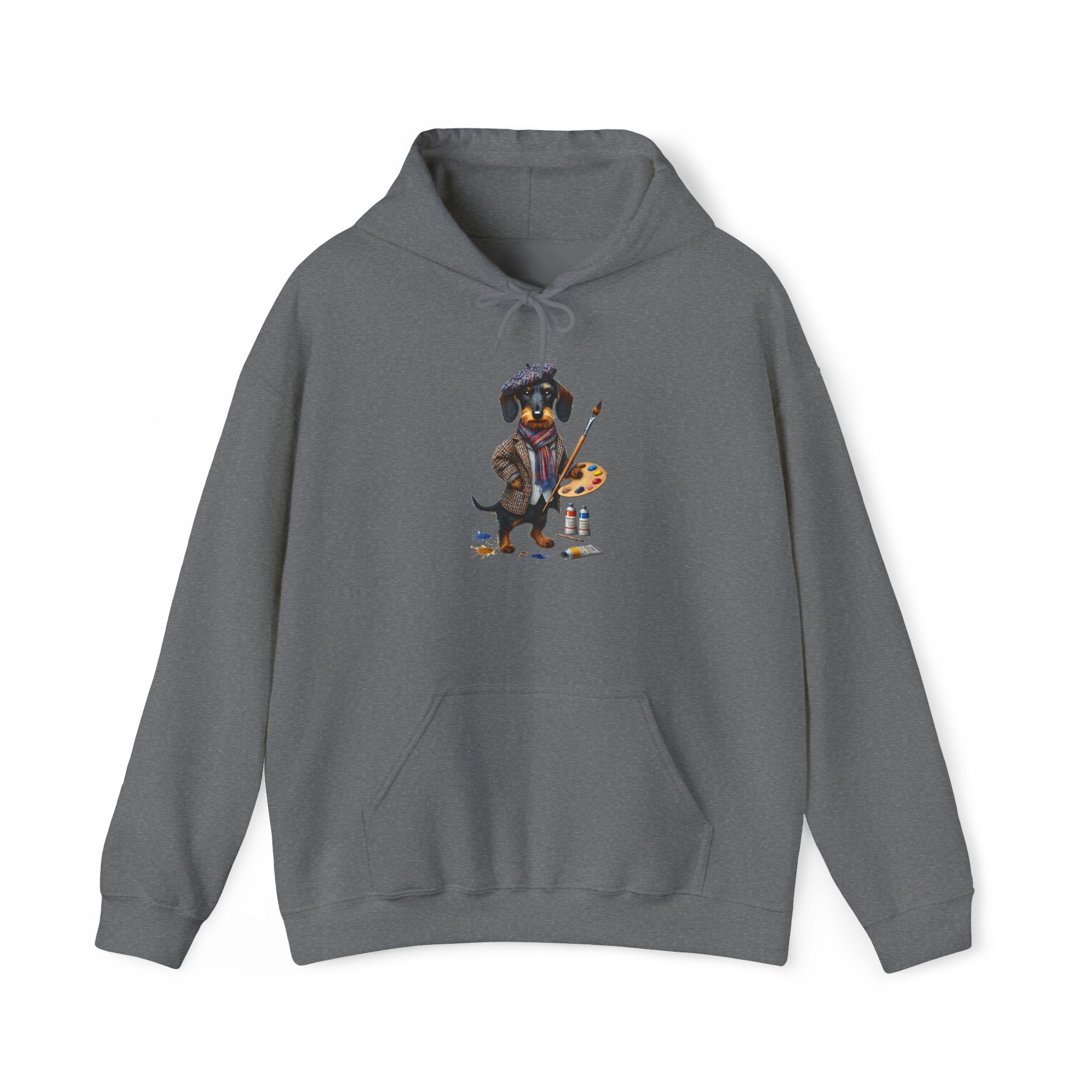 Dachshund Hoodie – Cute Dog Hoodie – Boho Dog Sweatshirt dachshund print - Image 18