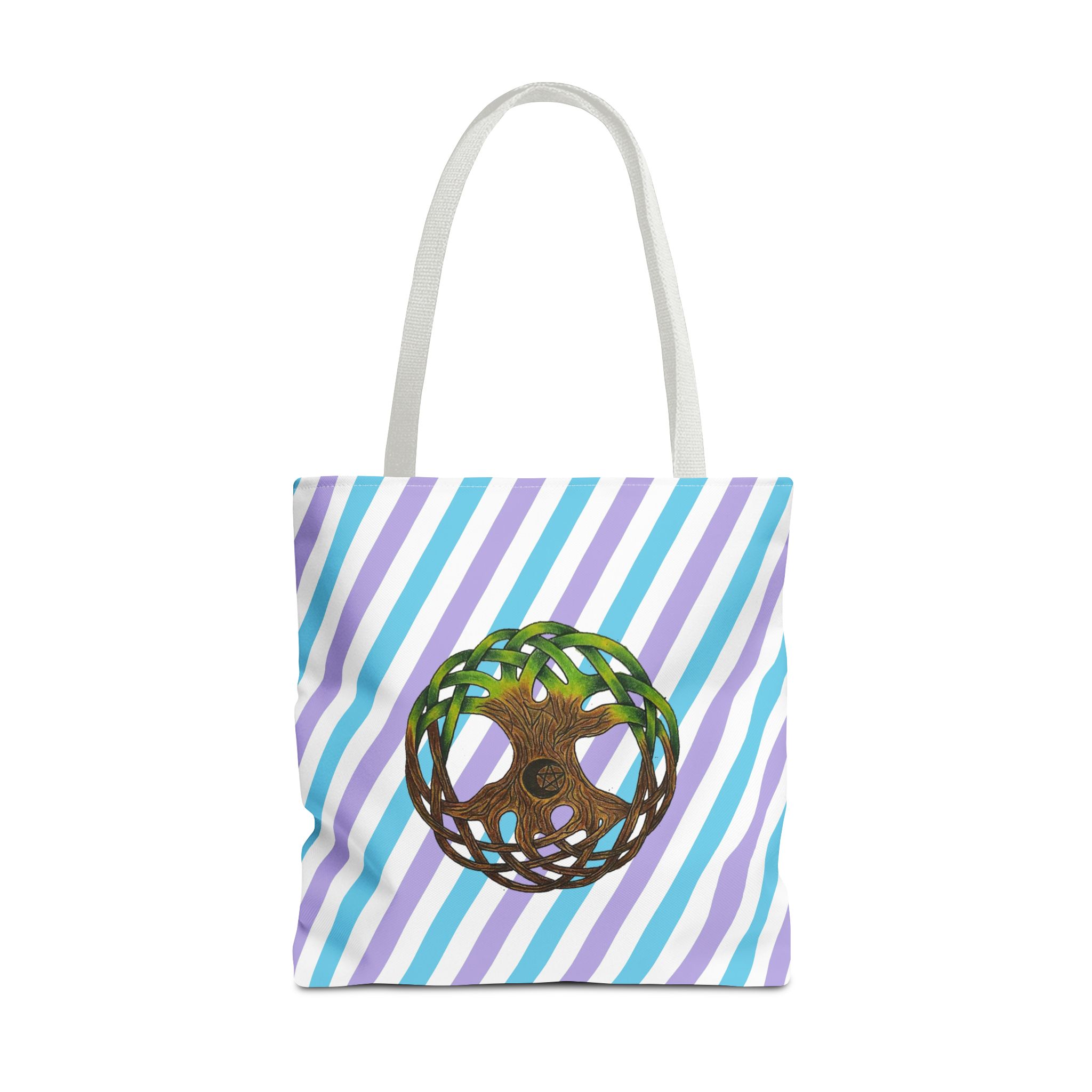 Canvas tote bag Dive into Dream Worlds Surrealist Tree Art shoulder bag with Unique Artist cute tote bag - Image 17