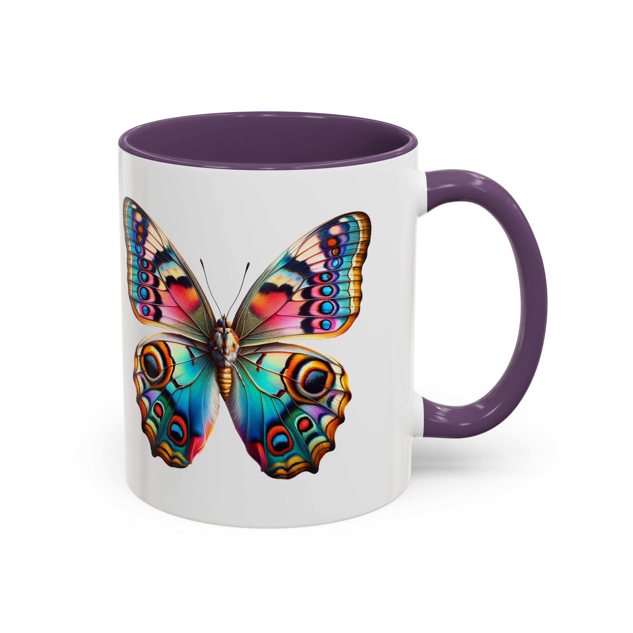 Coffee mug Butterfly unique cup boho gift for her office accessory cute mug nature design - Imagen 45