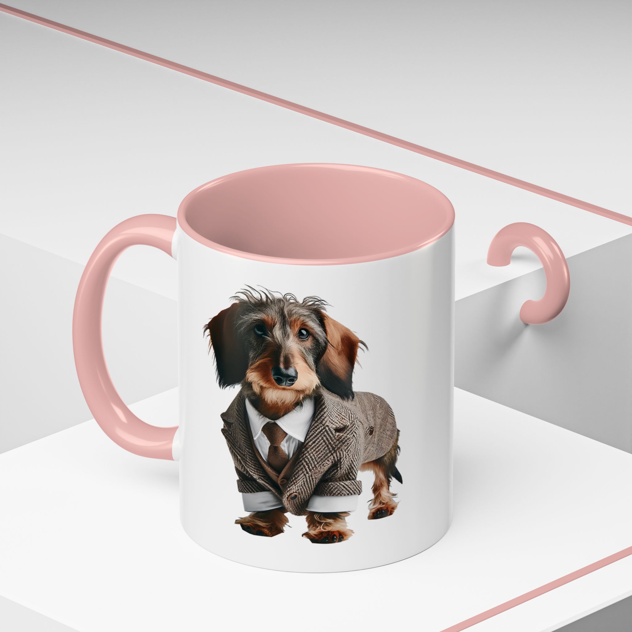 Office mug Dachshund coffee Cup Dog love gift for her unique mug boho tea cup puppy design pet accessory - Image 12