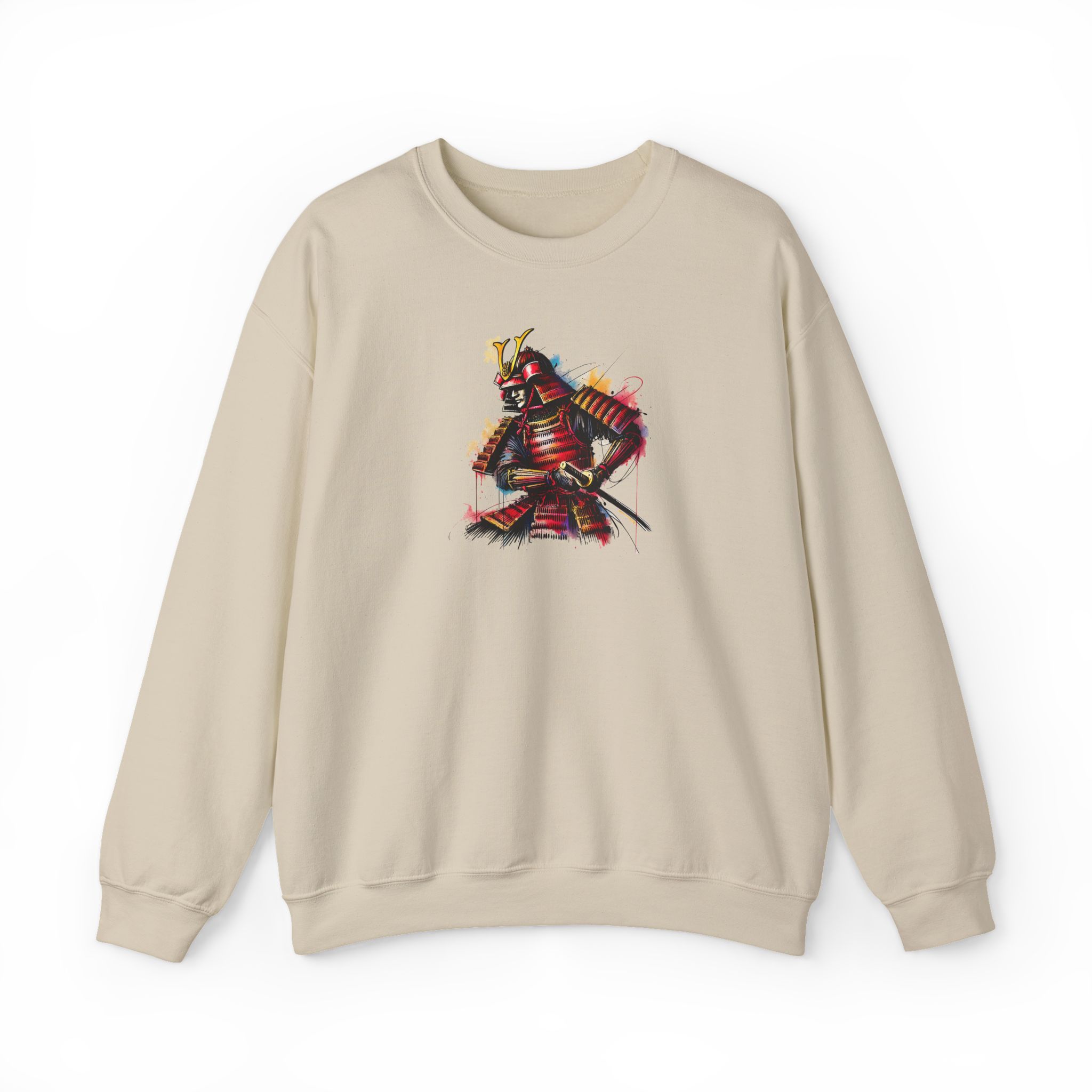 Samurai sweatshirt – Japan sweatshirt – Retro Samurai sweatshirt japanese print - Image 10